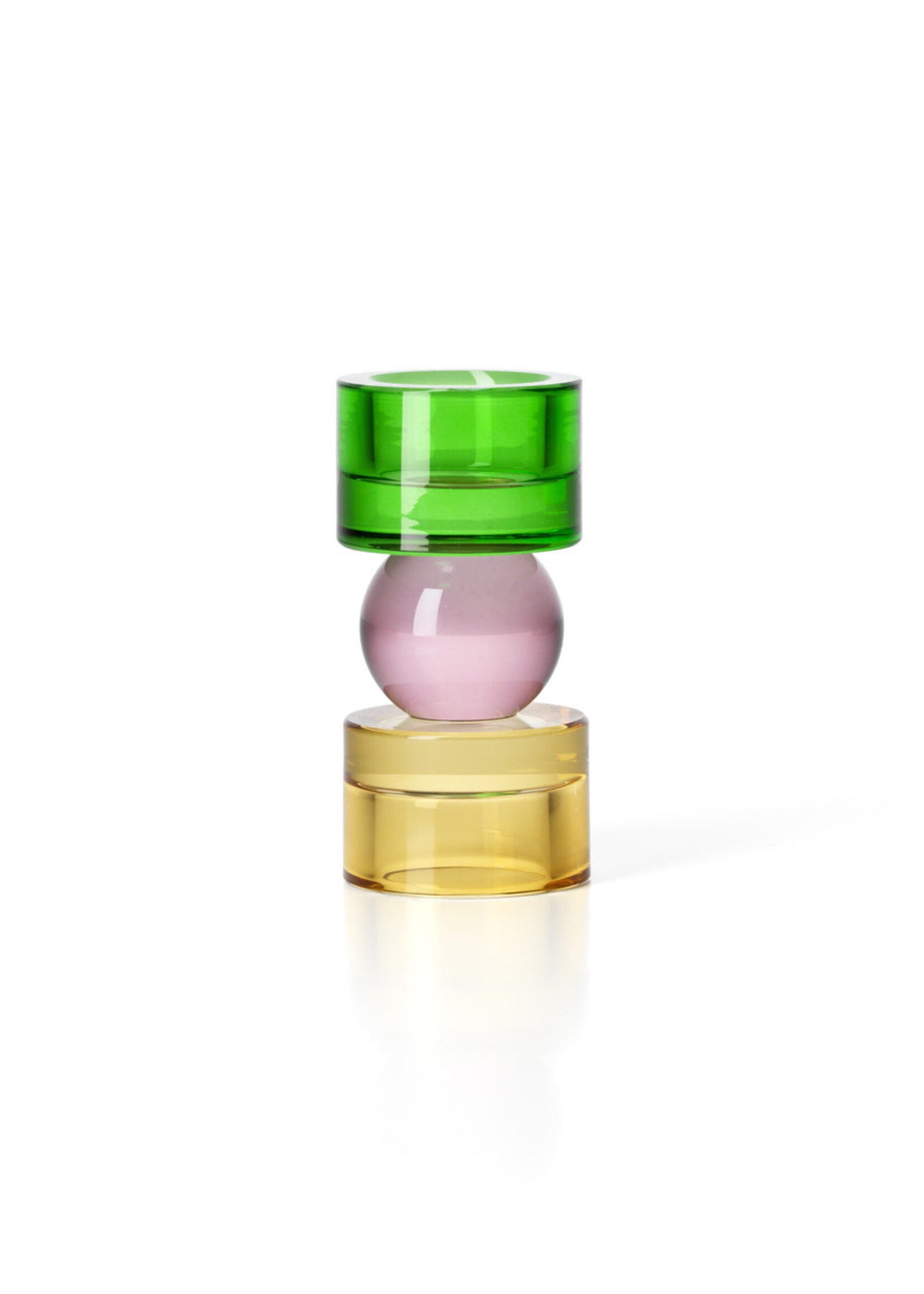 Bazar Bizar Antwerp The Solar Jewel Candle Holder - Low