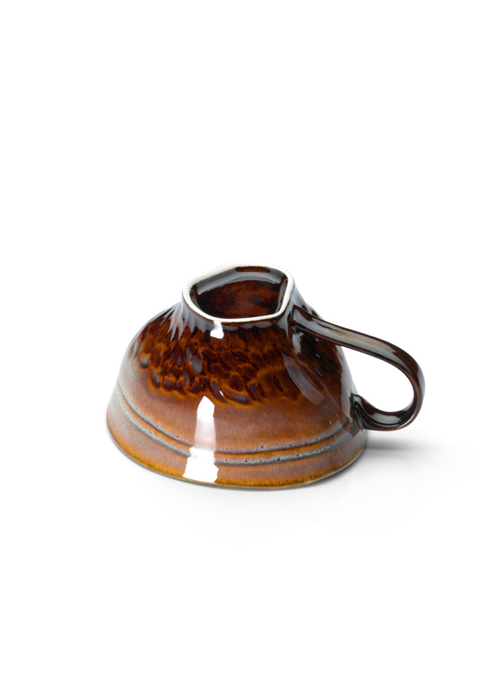 Bazar Bizar Antwerp The Smoked Horizon Mug - Brown Grey - M