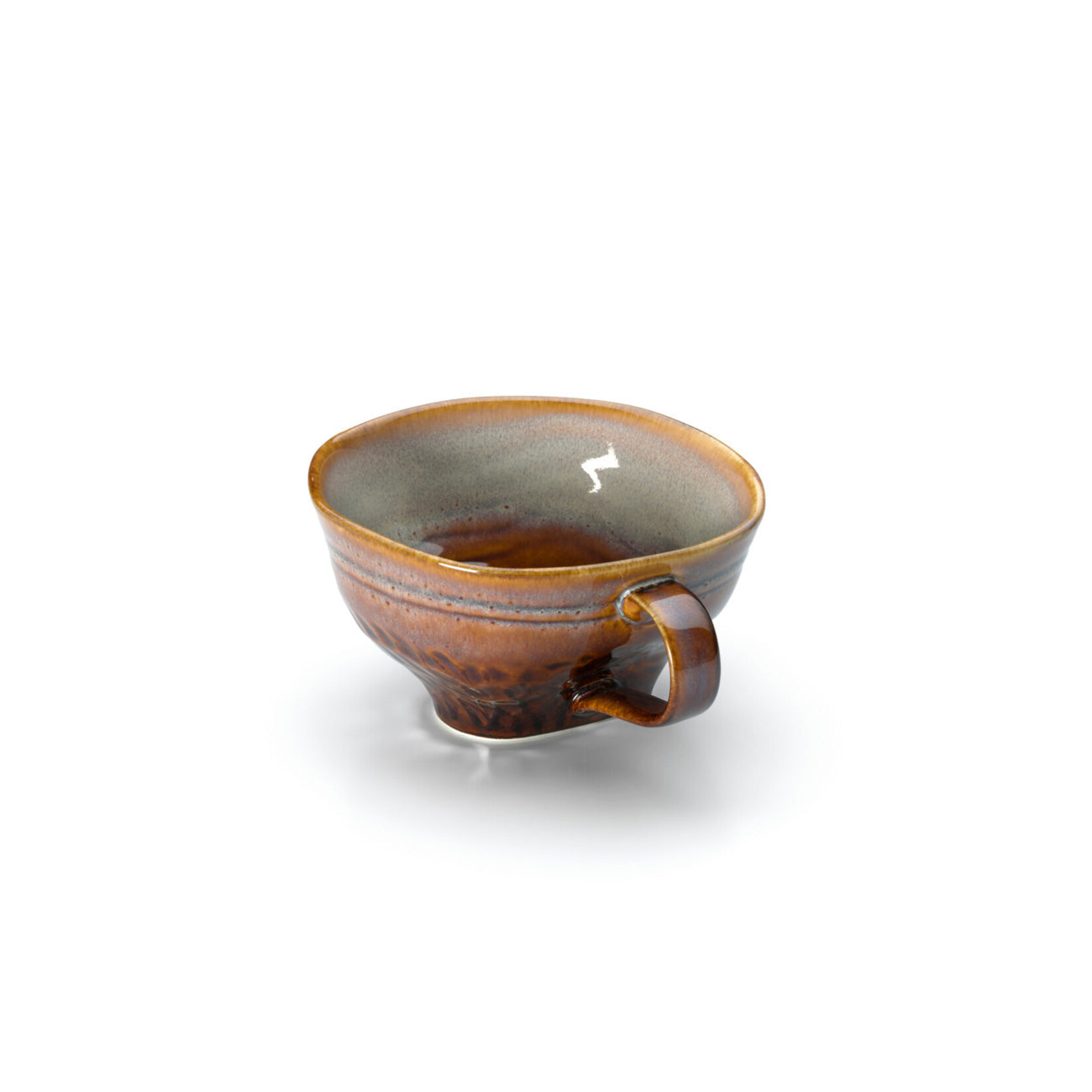 Bazar Bizar Antwerp The Smoked Horizon Mug - Brown Grey - M