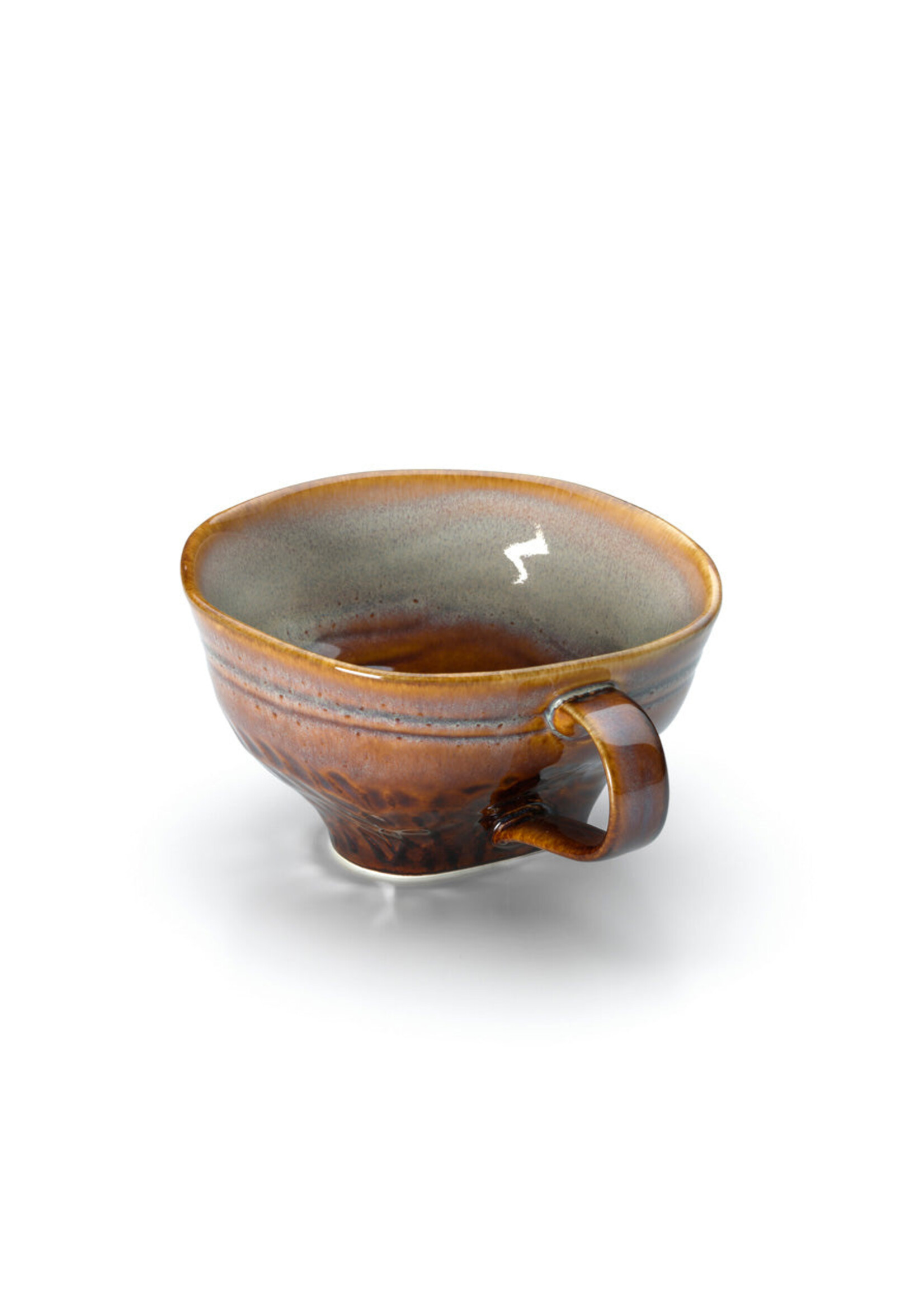 Bazar Bizar Antwerp The Smoked Horizon Mug - Brown Grey - M