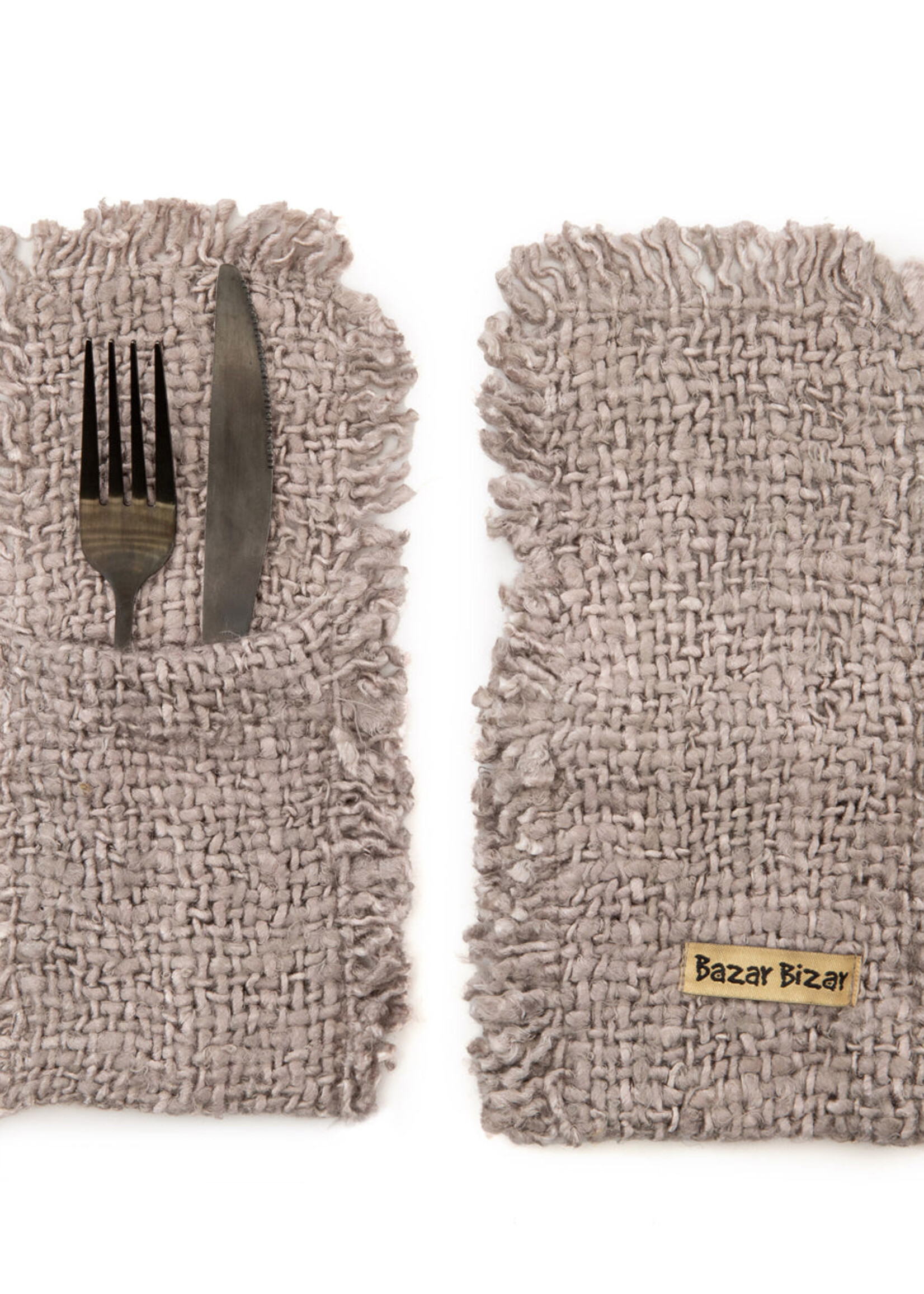 Bazar Bizar Antwerp The Oh My Gee Cutlery Holder - Pearl Grey