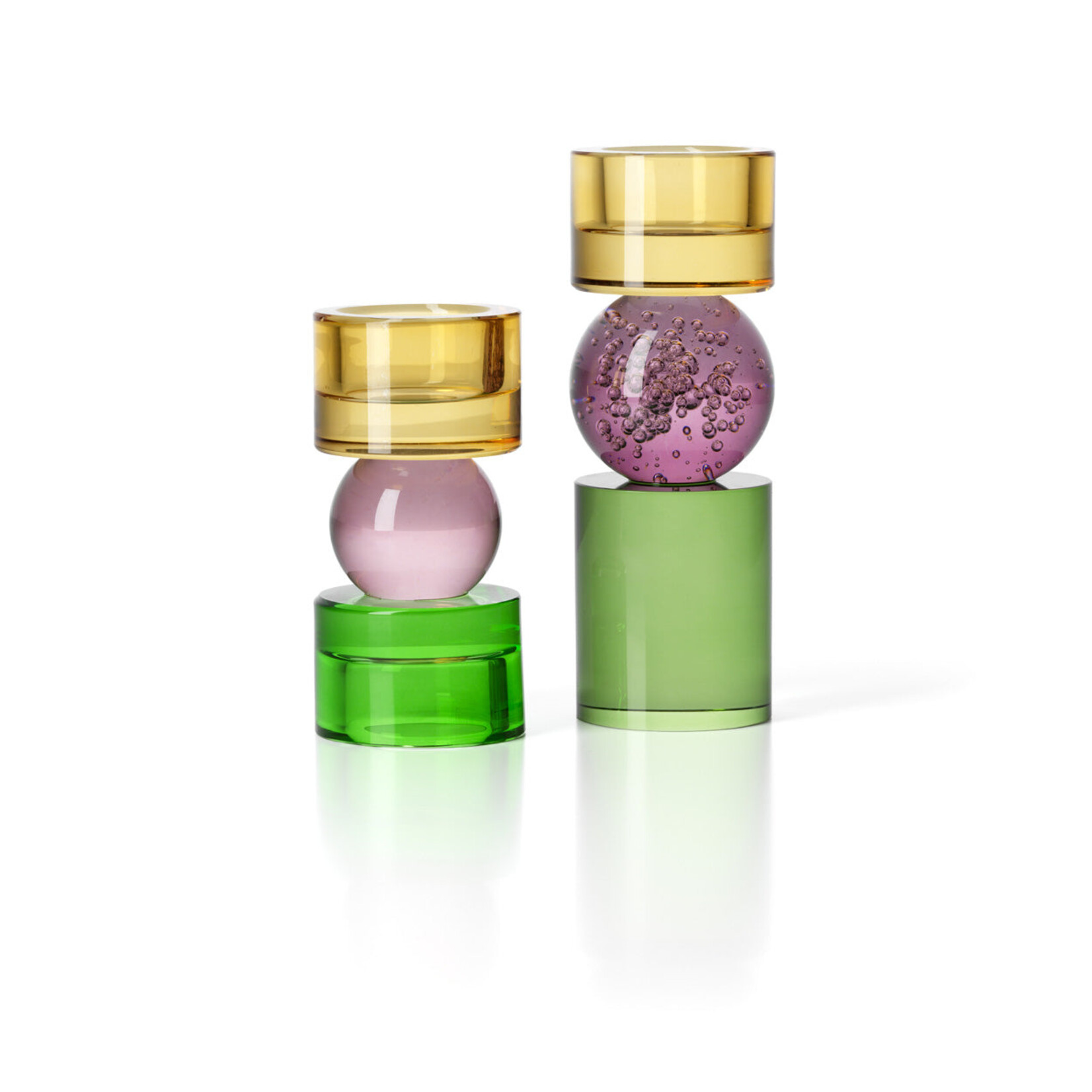 Bazar Bizar Antwerp The Solar Jewel Candle Holder - Low