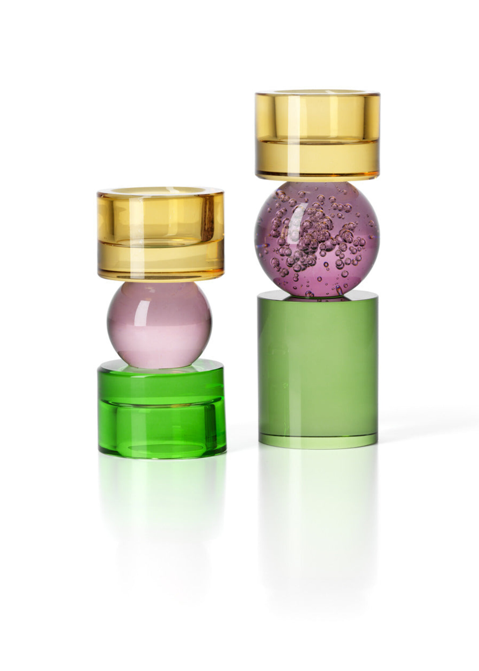 Bazar Bizar Antwerp The Solar Jewel Candle Holder - Low