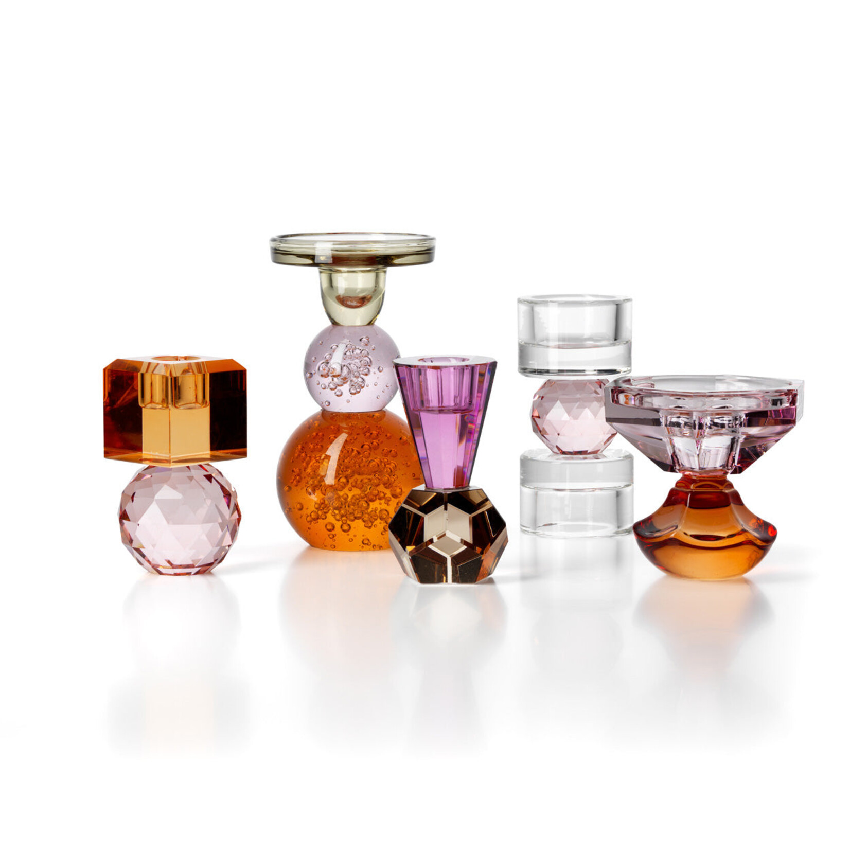 Bazar Bizar Antwerp The Amethyst Flame Candle Holder