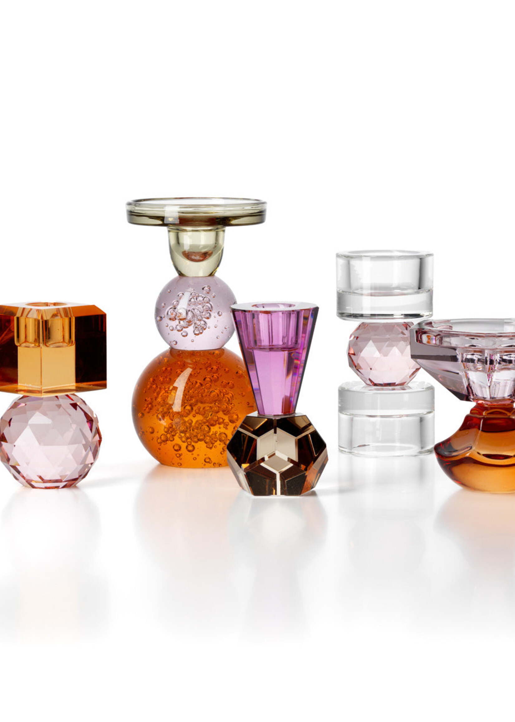 Bazar Bizar Antwerp The Amethyst Flame Candle Holder