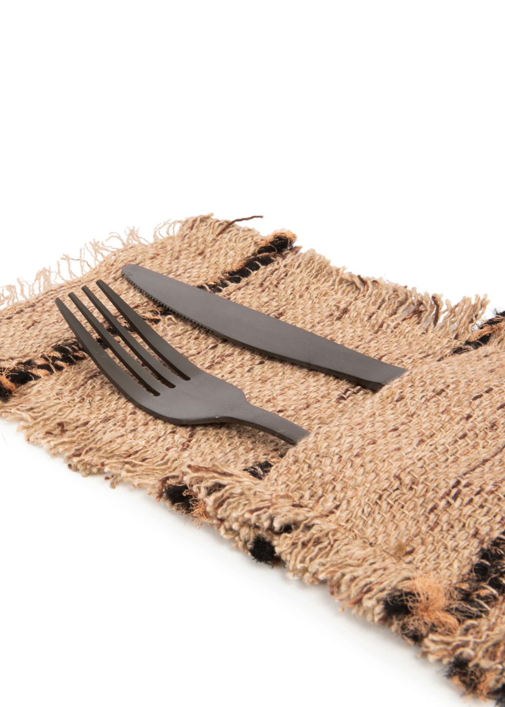 Bazar Bizar Antwerp The Oh My Gee Cutlery Holder - Beige Black