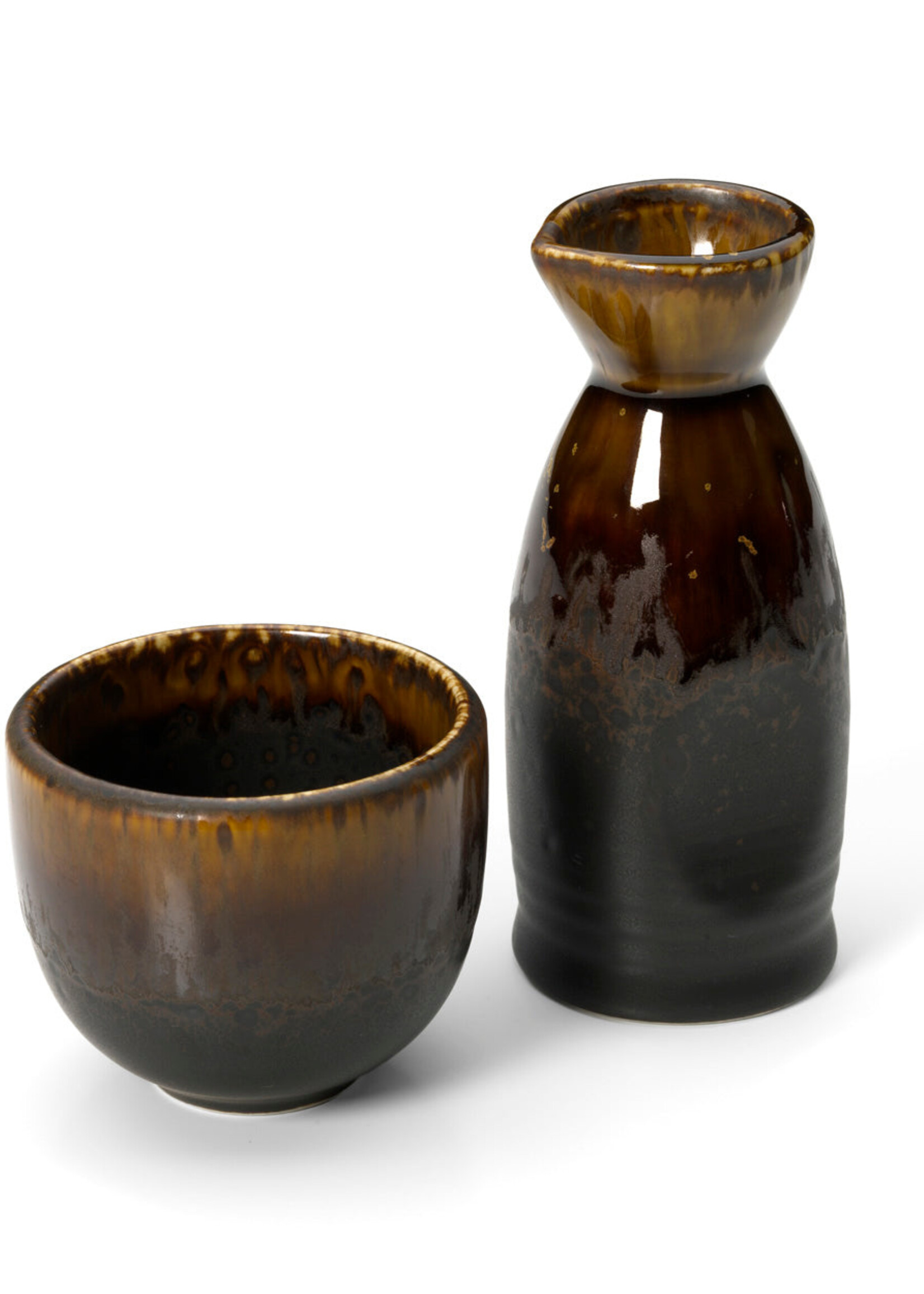 Bazar Bizar Antwerp The Merapi Saké Pourer - Brown