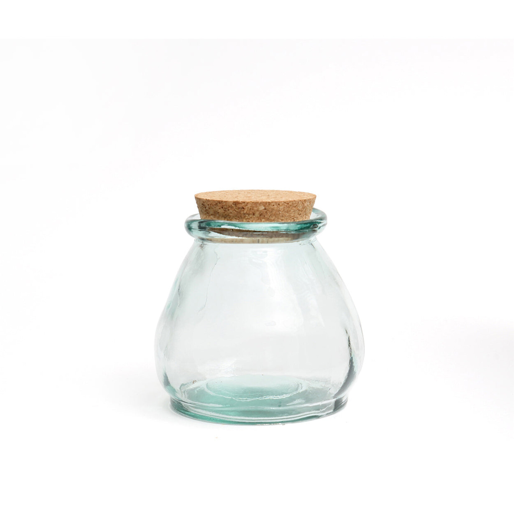 Bazar Bizar Antwerp The Belly Glass Pot - Blue - S