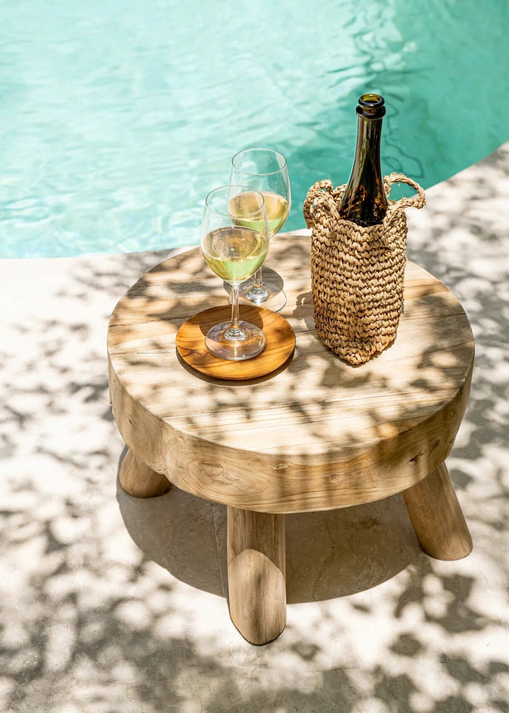 Bazar Bizar Antwerp The Teak Root Round Plate - XS