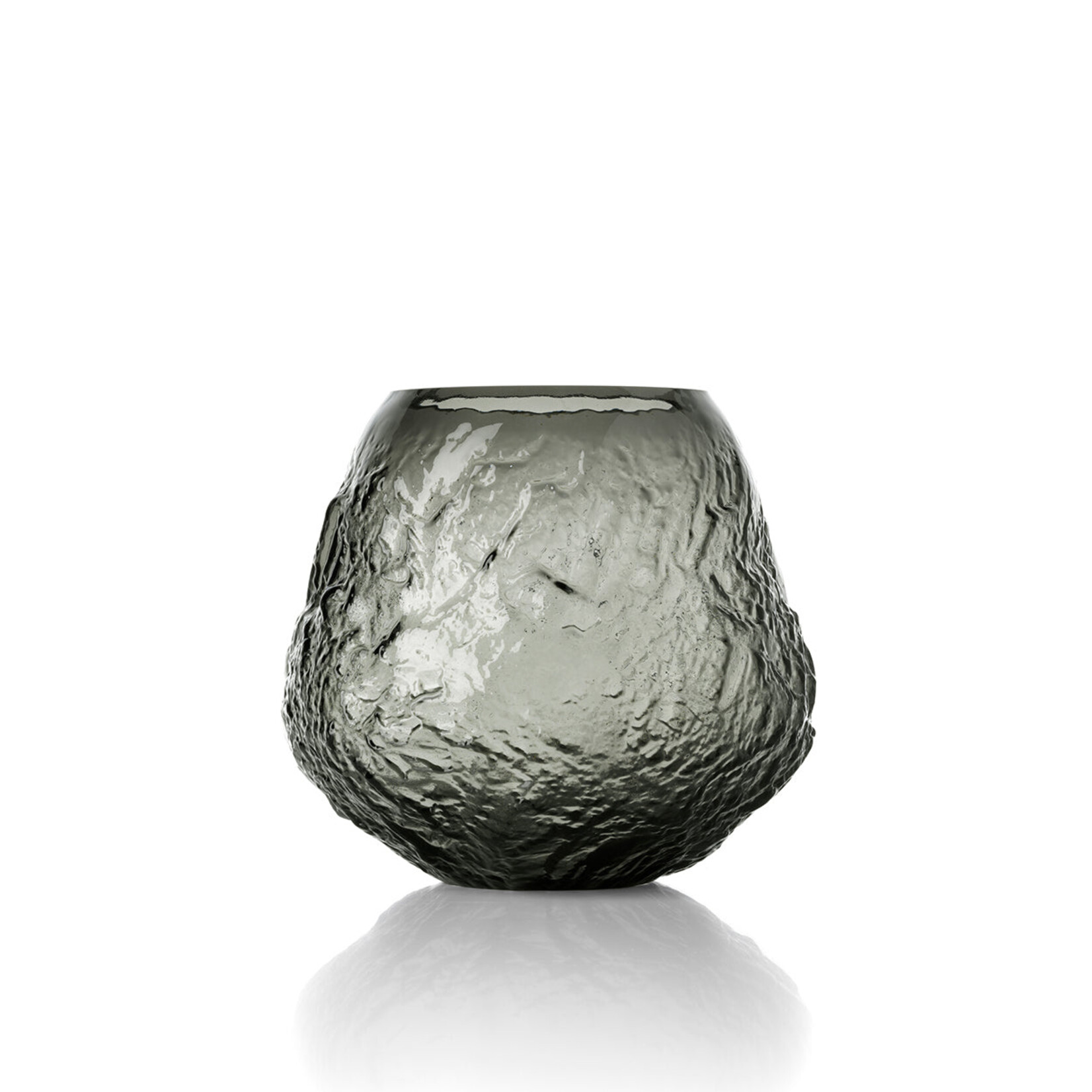 Bazar Bizar Antwerp The Earth Crater Vase - Black - L
