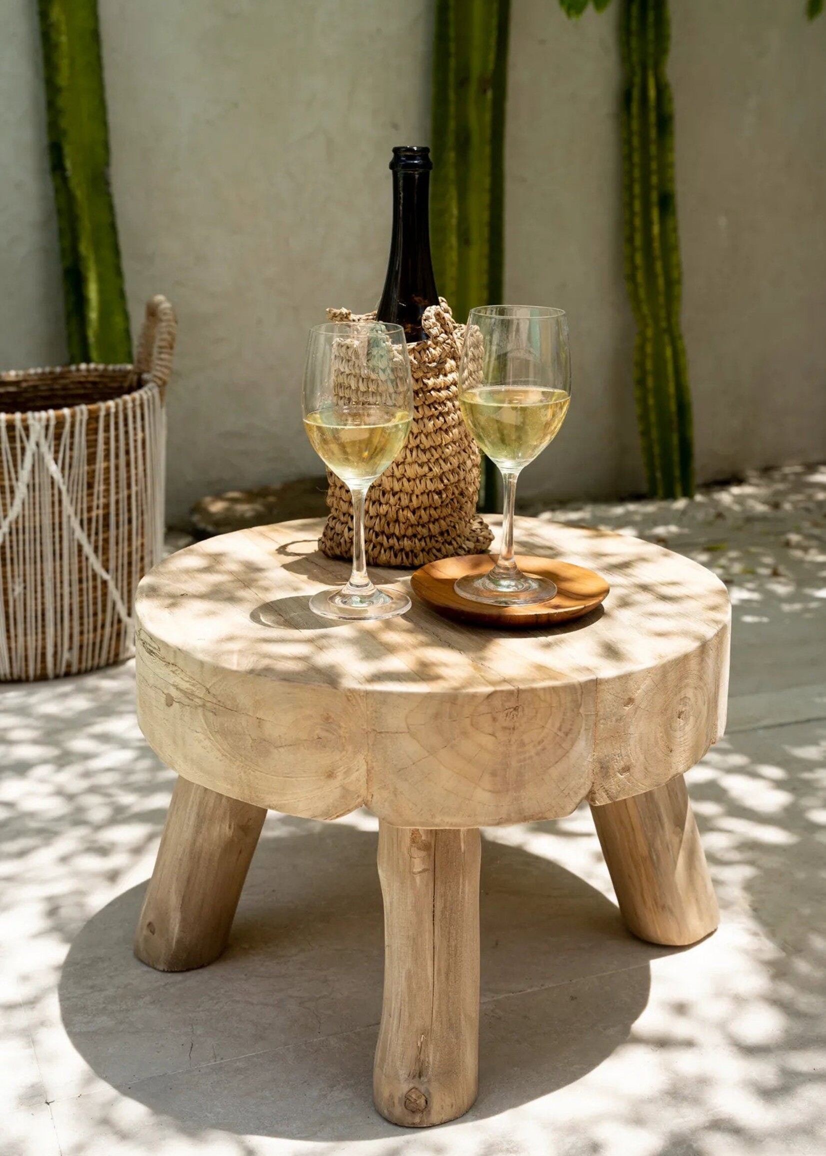Bazar Bizar Antwerp The Teak Root Round Plate - XS