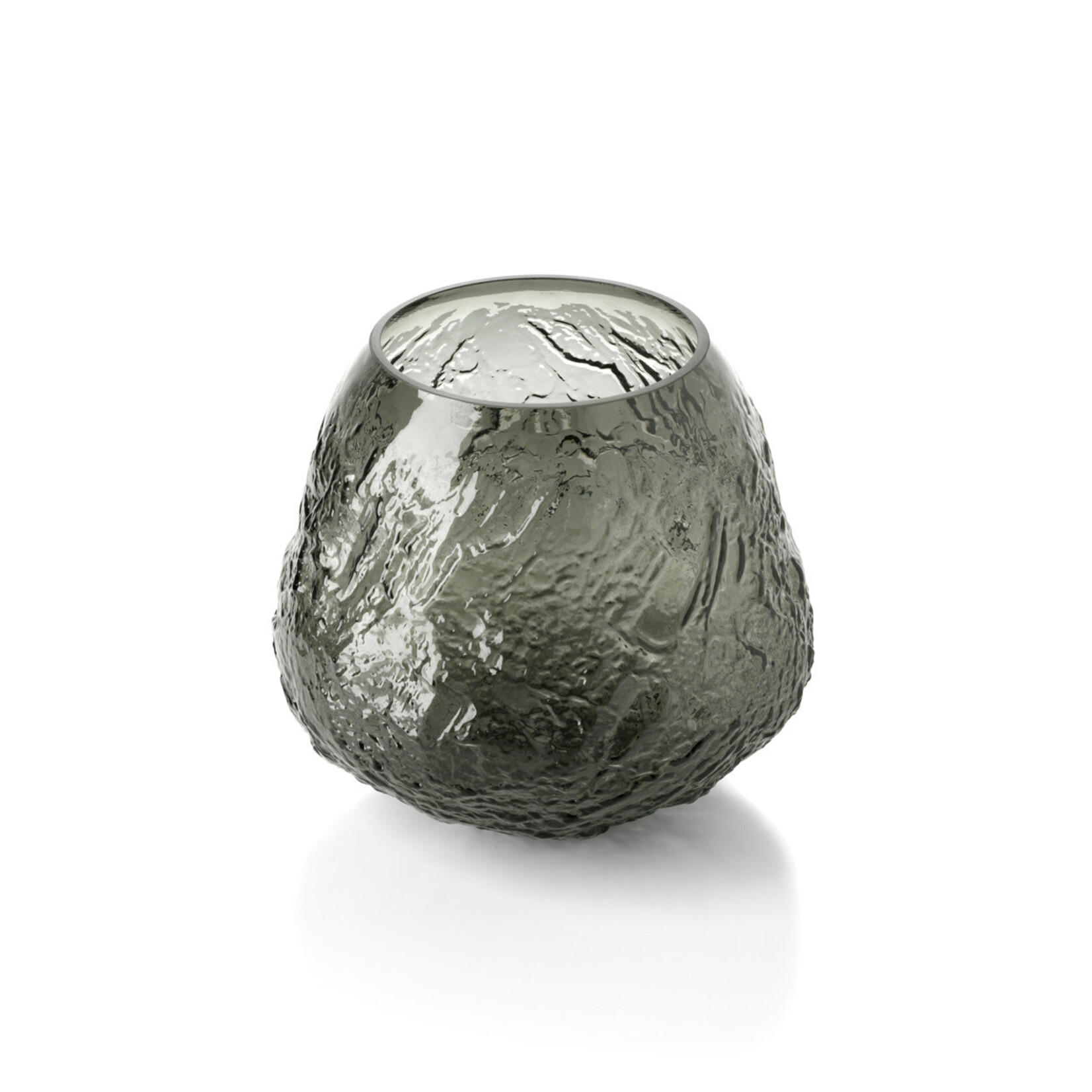 Bazar Bizar Antwerp The Earth Crater Vase - Black - L
