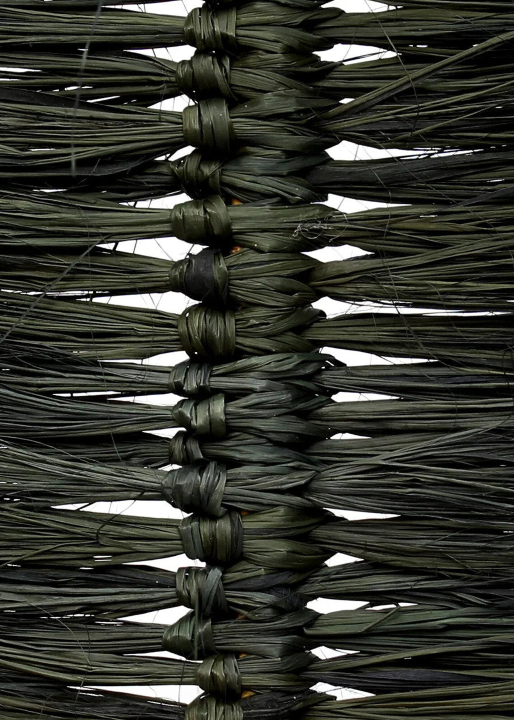Bazar Bizar Antwerp The Raffia Palmeira - Black