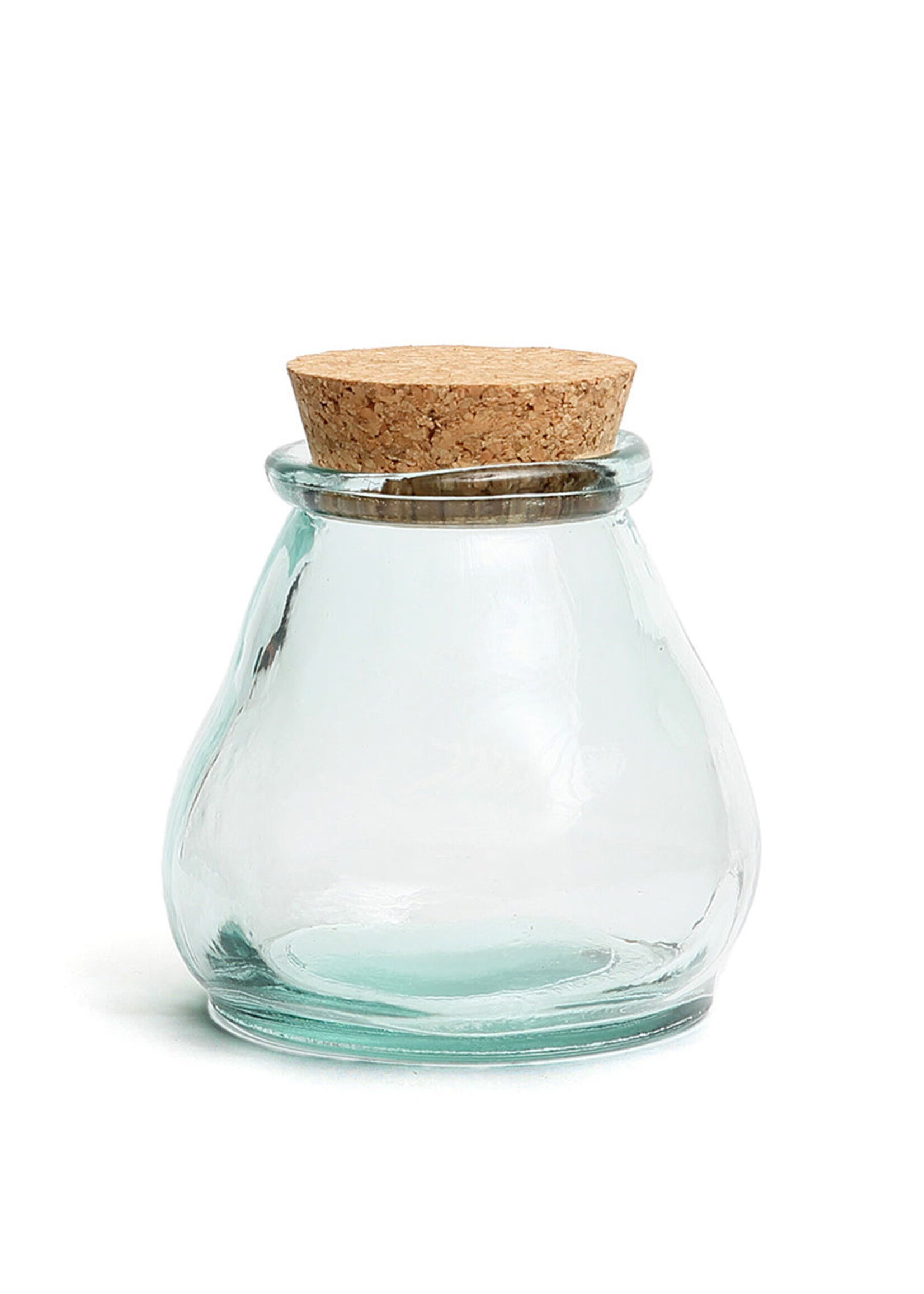 Bazar Bizar Antwerp The Belly Glass Pot - Blue - M