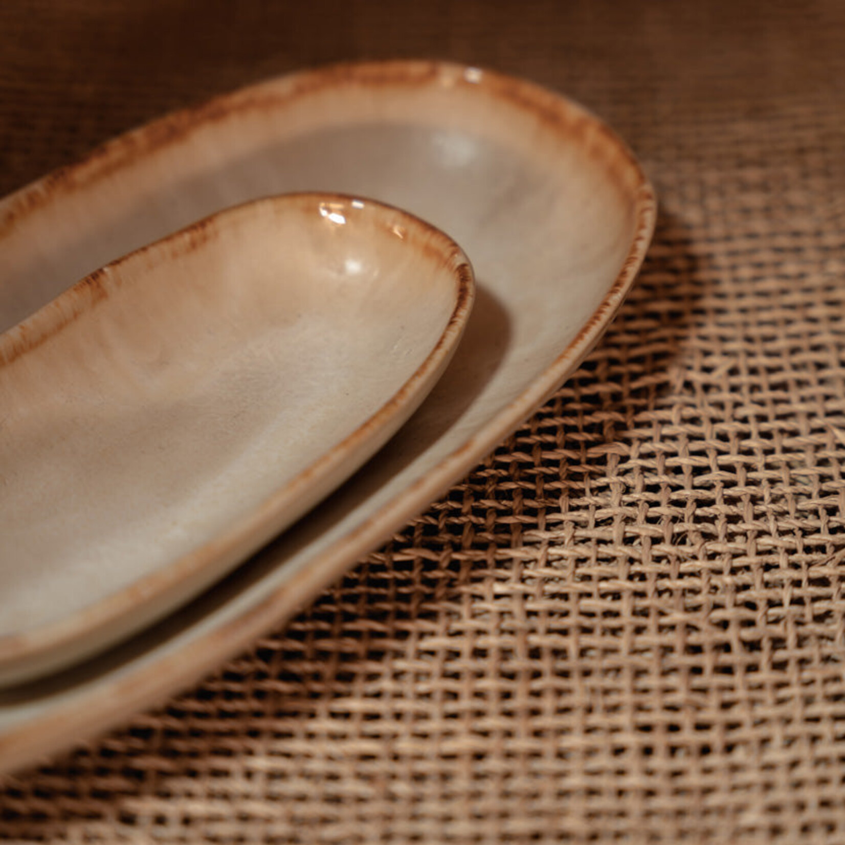 Bazar Bizar Antwerp The Cascais Oval Plate - S