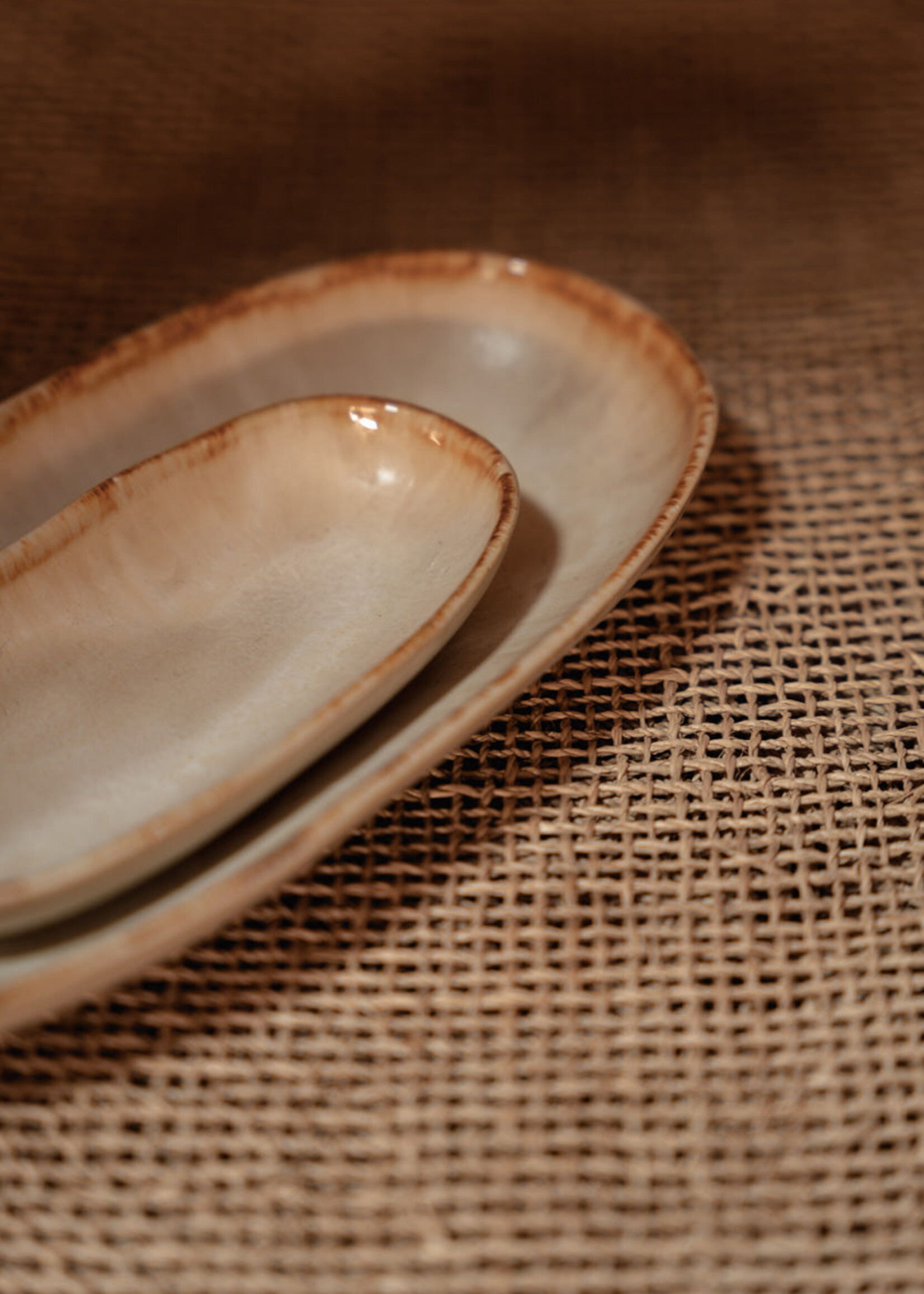 Bazar Bizar Antwerp The Cascais Oval Plate - S