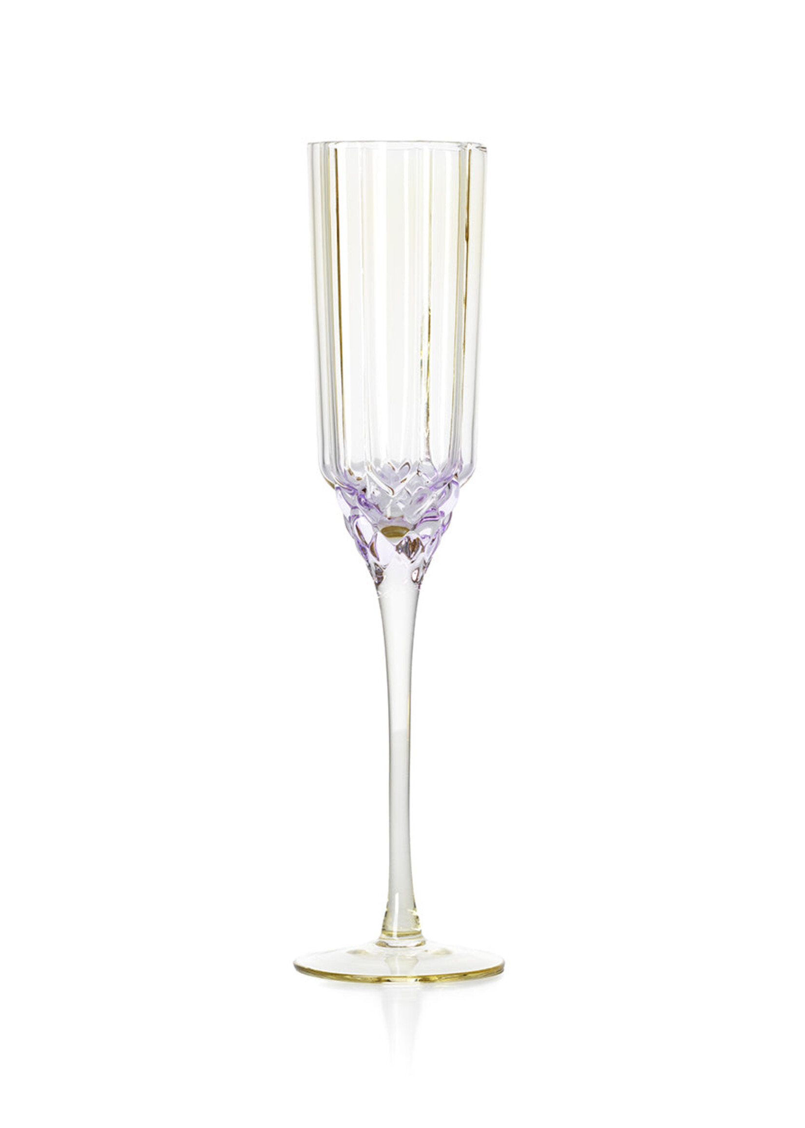 Bazar Bizar Antwerp The Pink Blush Champagne Flute - Pink