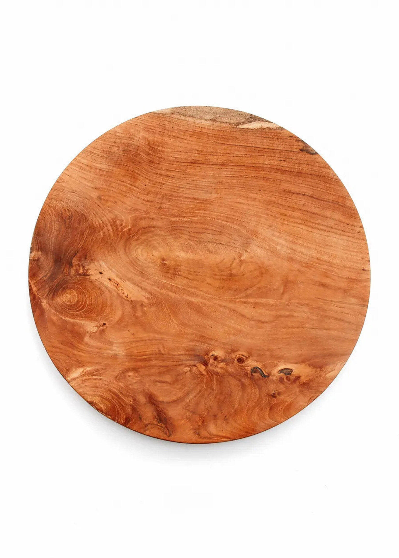 Bazar Bizar Antwerp The Teak Root Round Plate - XS