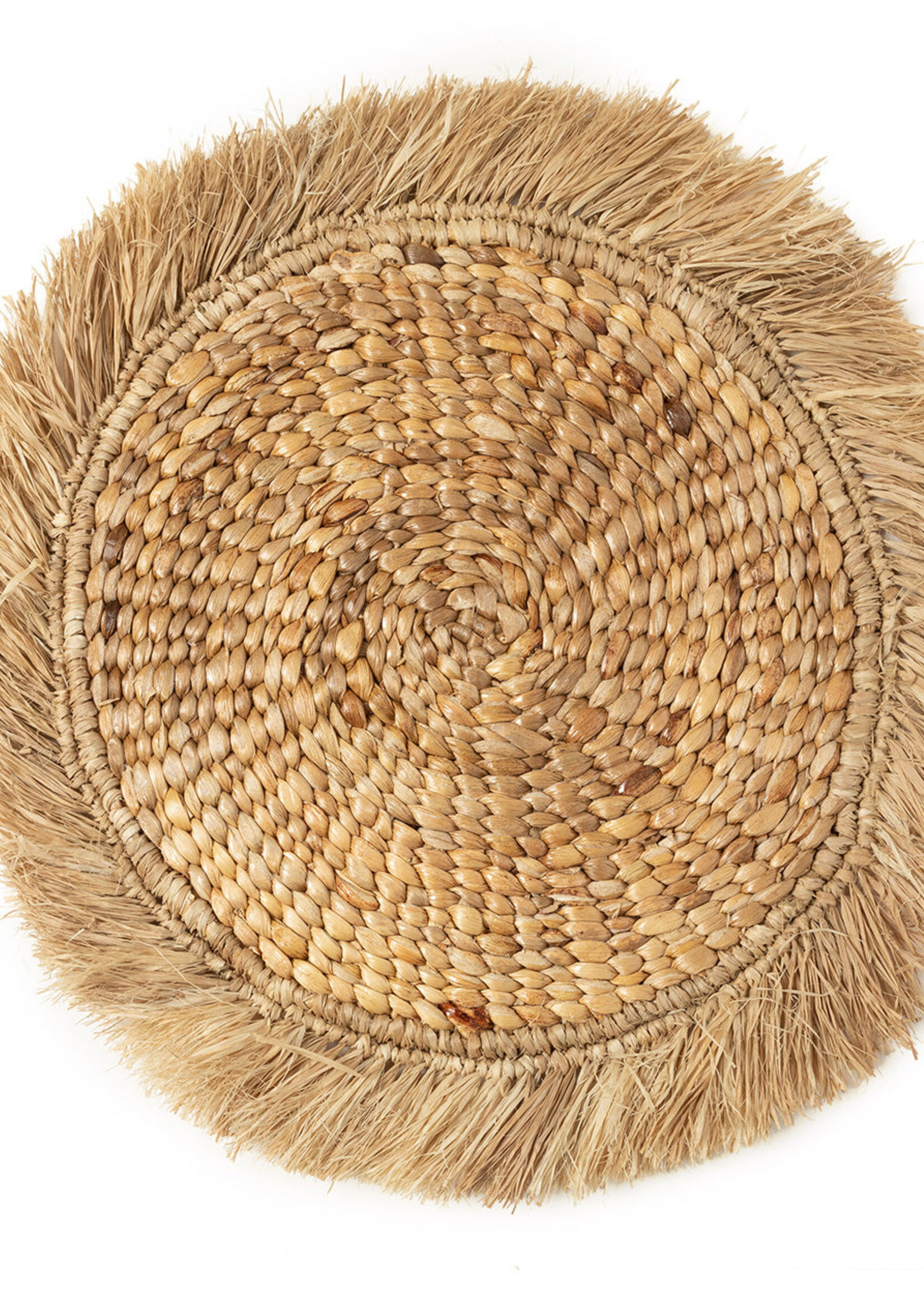 Bazar Bizar Antwerp The Water Hyacinth Raffia Placemat - Natural