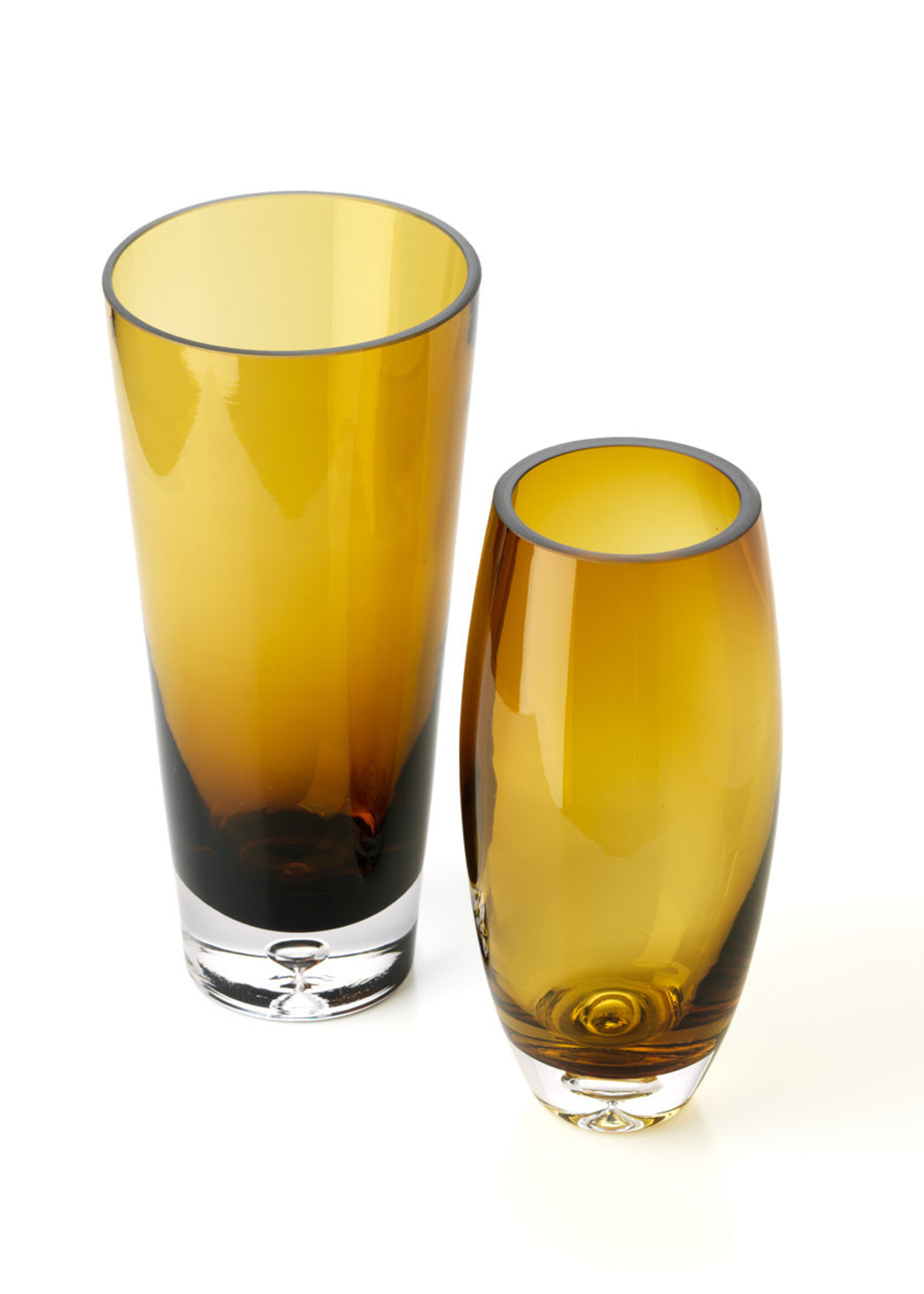 Bazar Bizar Antwerp The Honey Glow Vase - Brown Gold - M