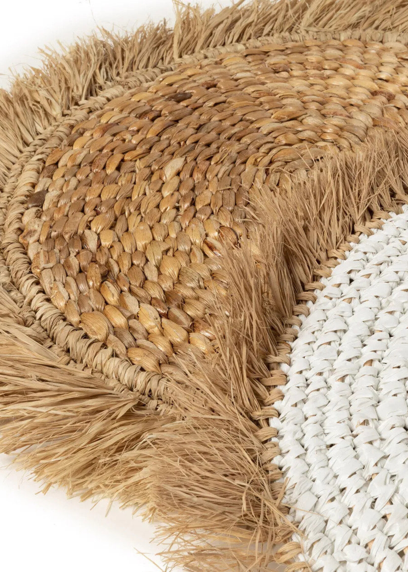 Bazar Bizar Antwerp The Water Hyacinth Raffia Placemat - Natural