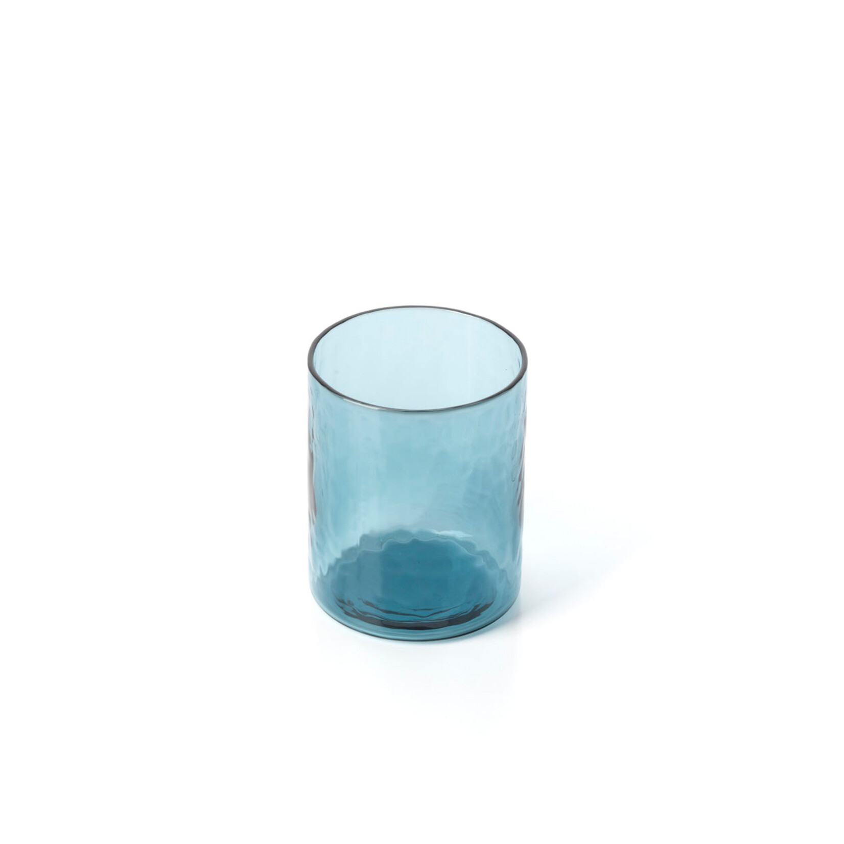 Bazar Bizar Antwerp The Azure Hammered High Tumbler - Blue