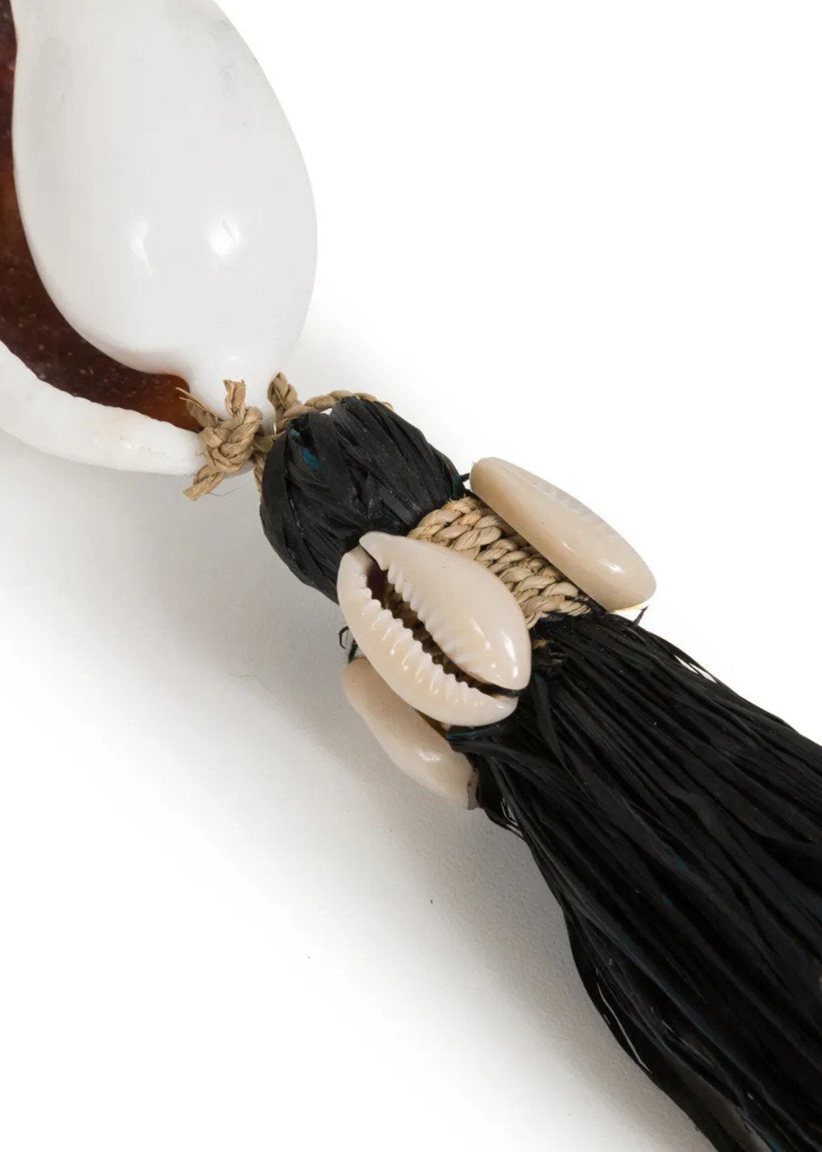 Bazar Bizar Antwerp The Kubu Keychain - Black Natural