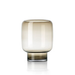 Bazar Bizar Antwerp The Smoky Cube Vase - Brown - L