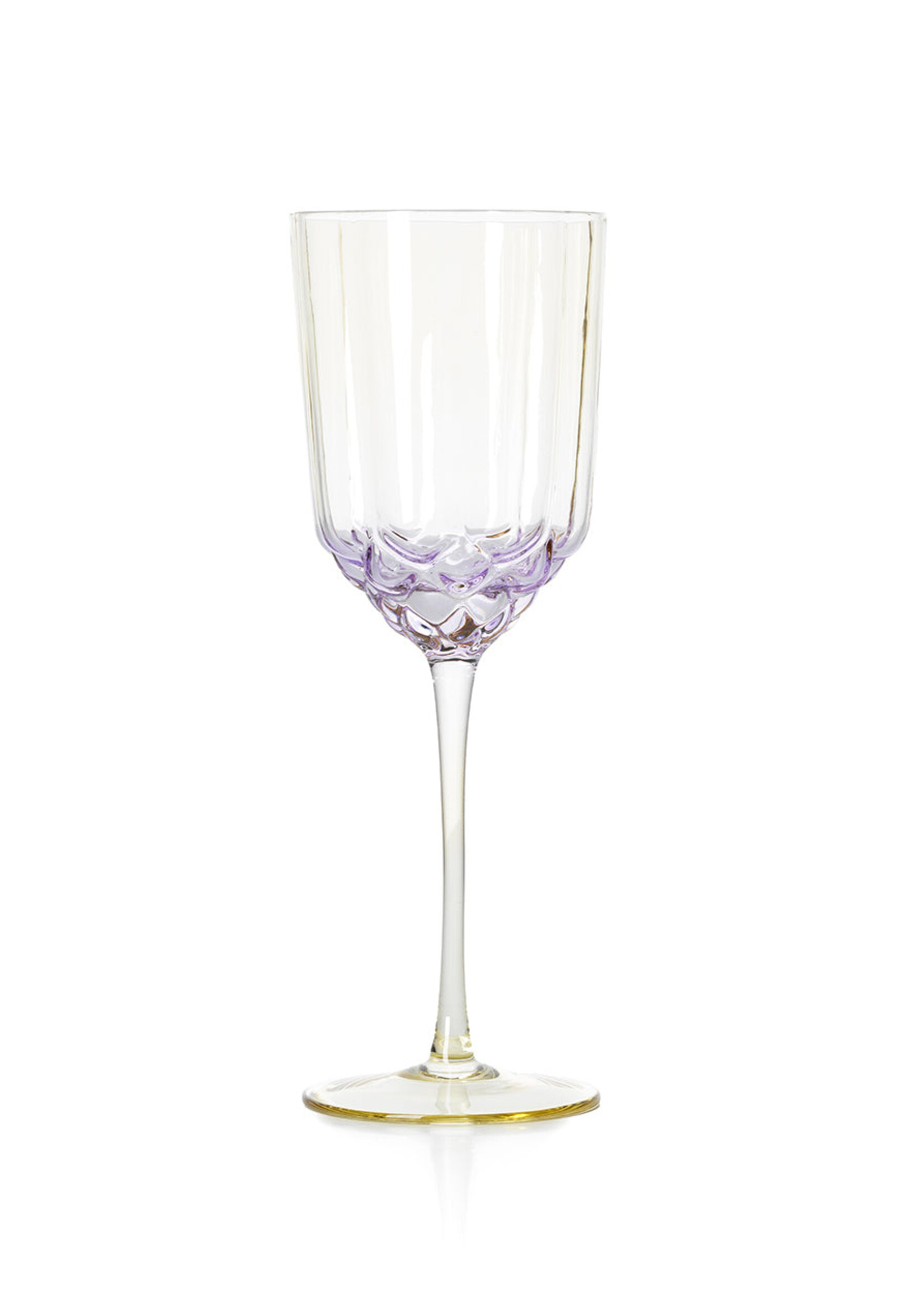 Bazar Bizar Antwerp The Pink Blush Wine Glass - Pink