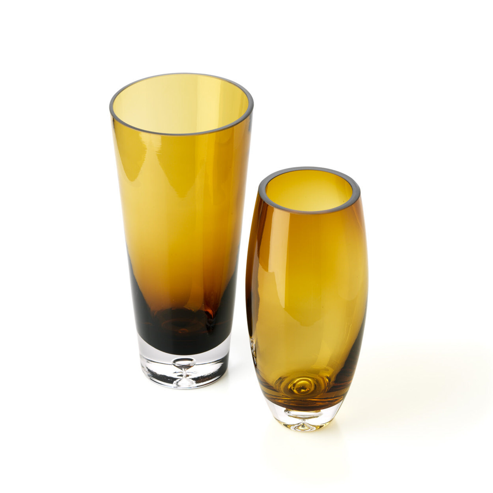 Bazar Bizar Antwerp The Sunset Glow Vase - Brown Gold - L