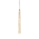 Bazar Bizar Antwerp The Long Shell Tassel - White