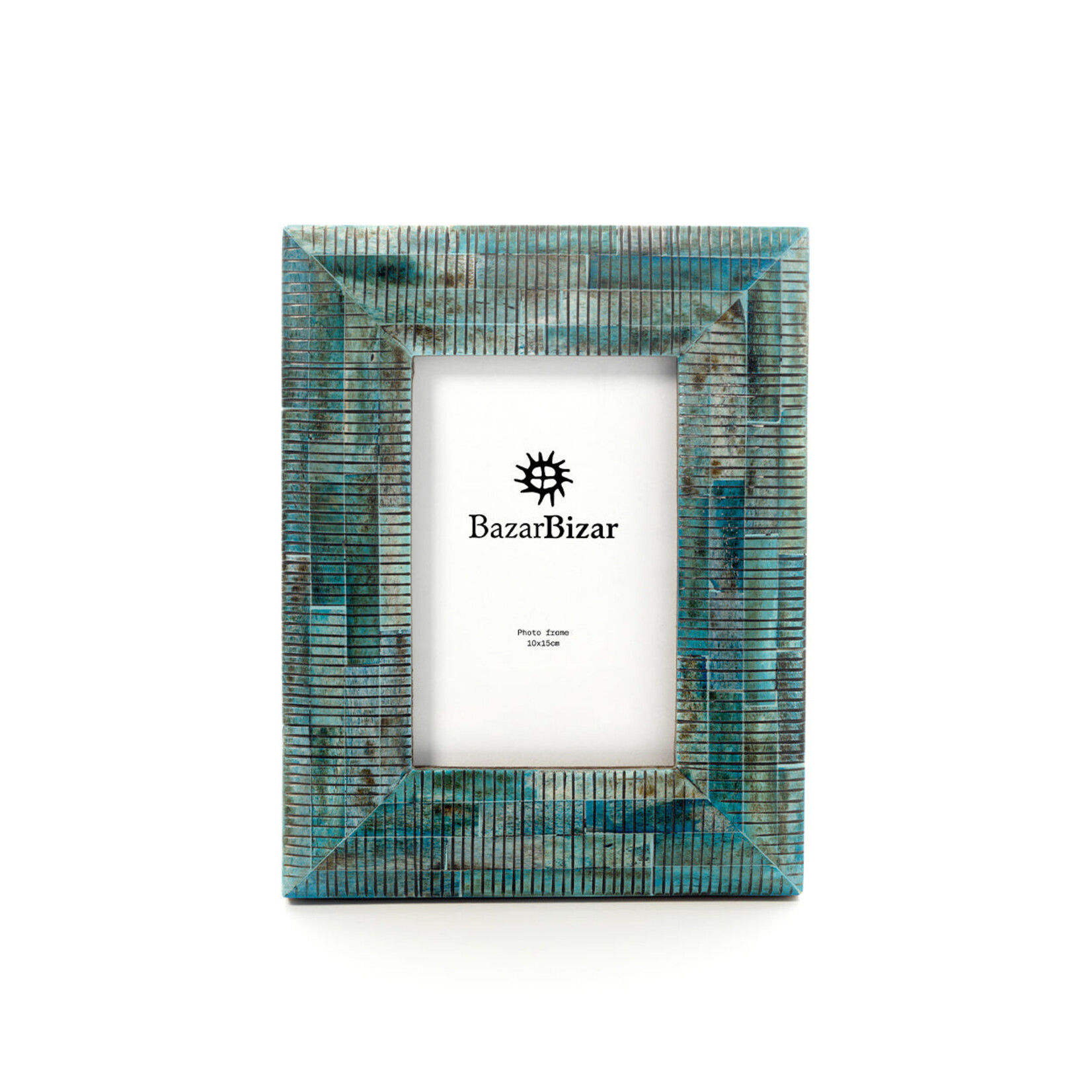 Bazar Bizar Antwerp The Ocean Ripple Frame - Turquoise - 10x15