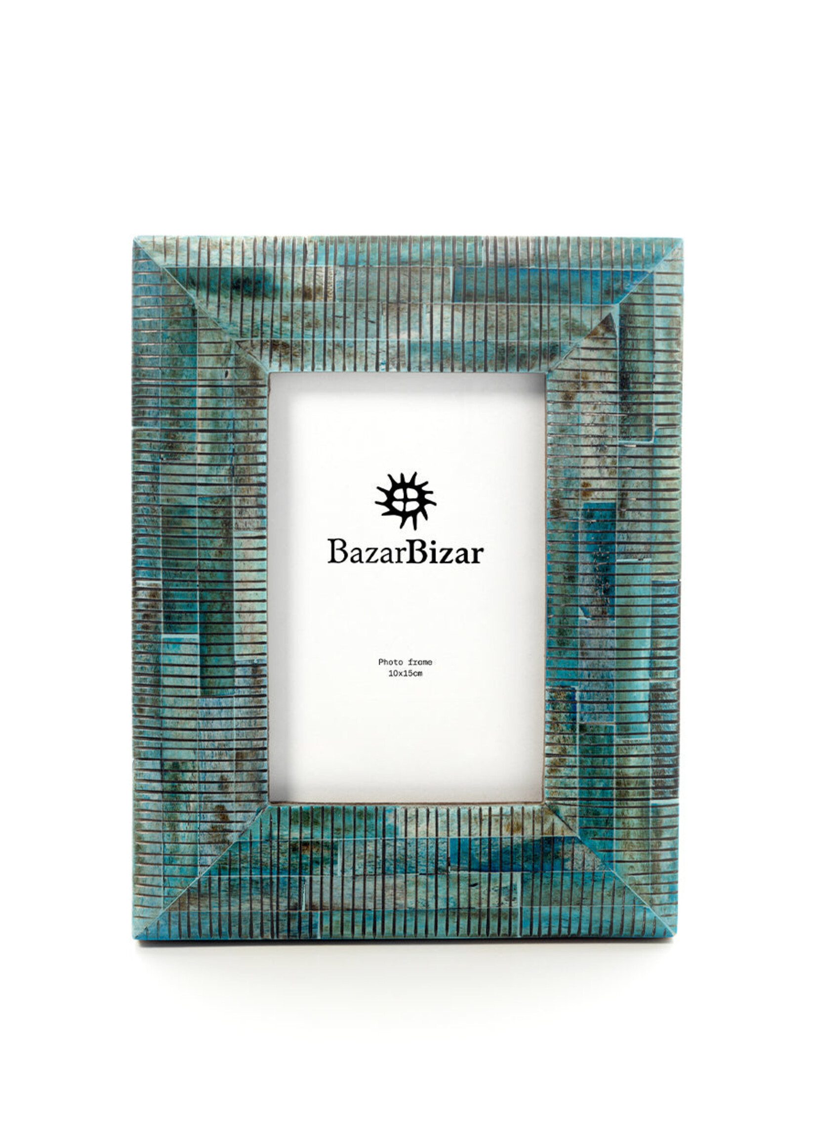 Bazar Bizar Antwerp The Ocean Ripple Frame - Turquoise - 10x15
