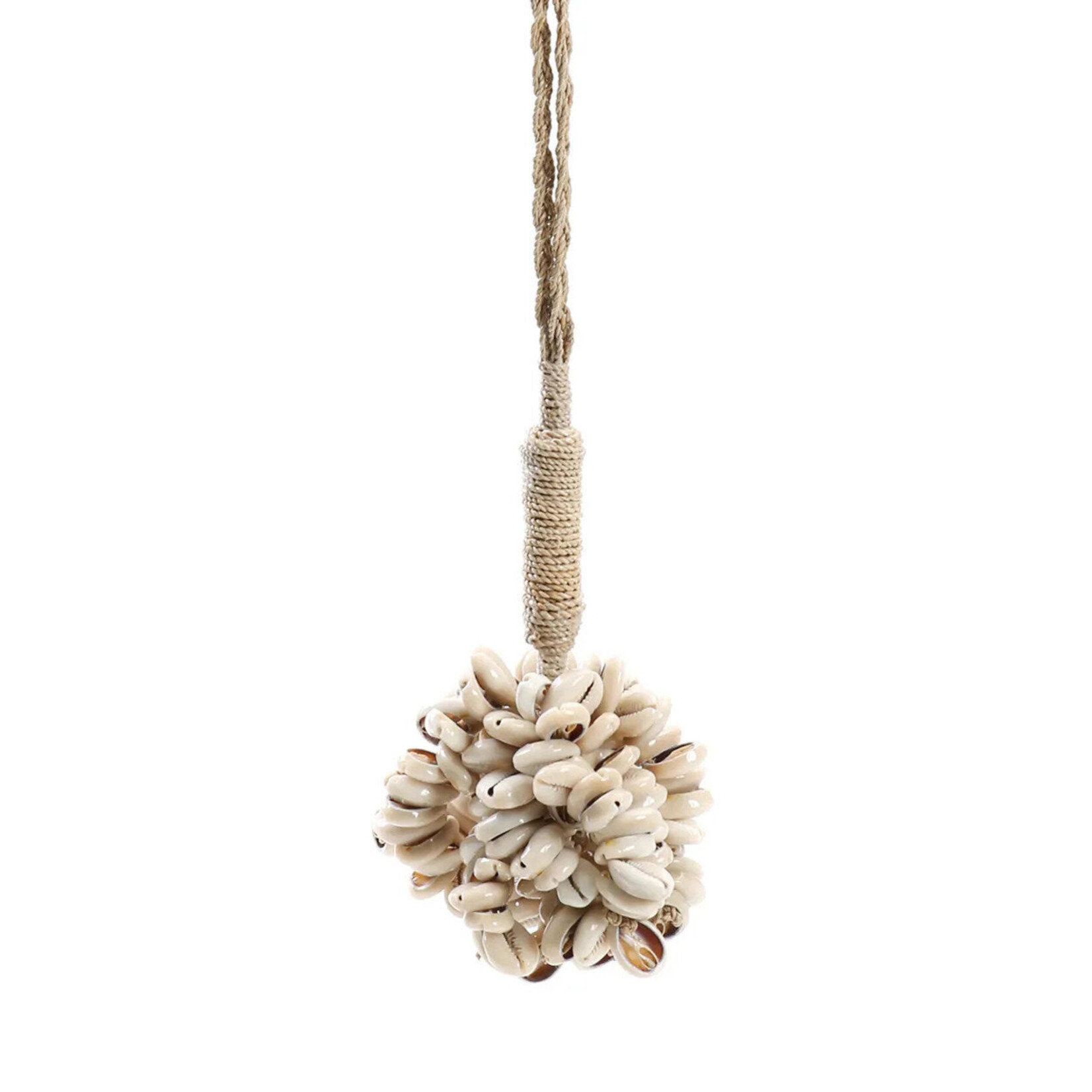 Bazar Bizar Antwerp The Door Shell Cowrie Tassel - Natural