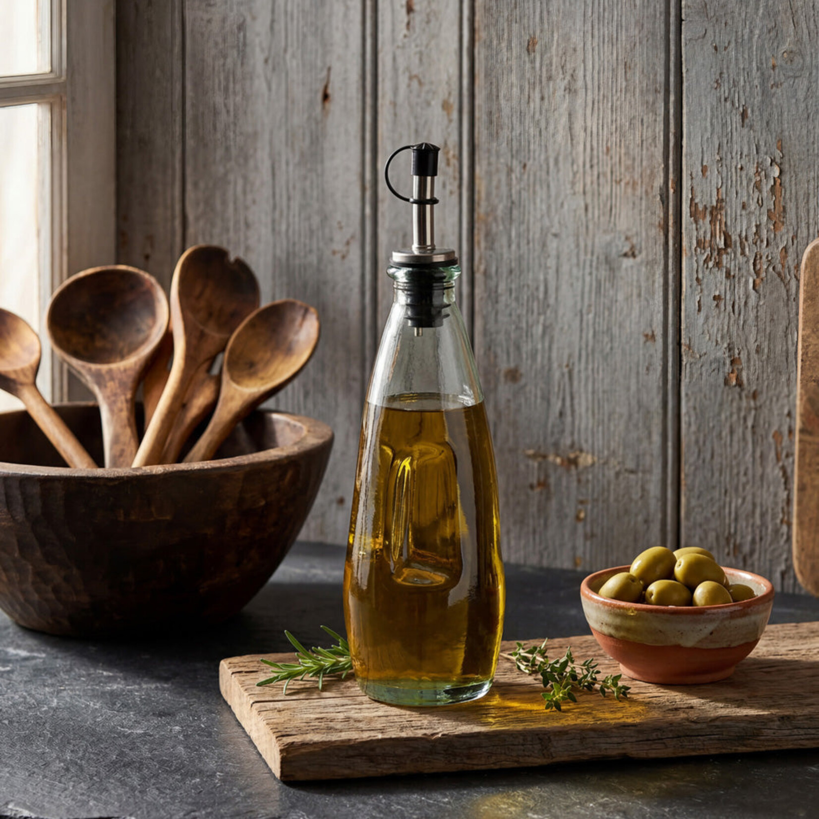 Bazar Bizar Antwerp The Olive Oil Bottle N°03 - Blue