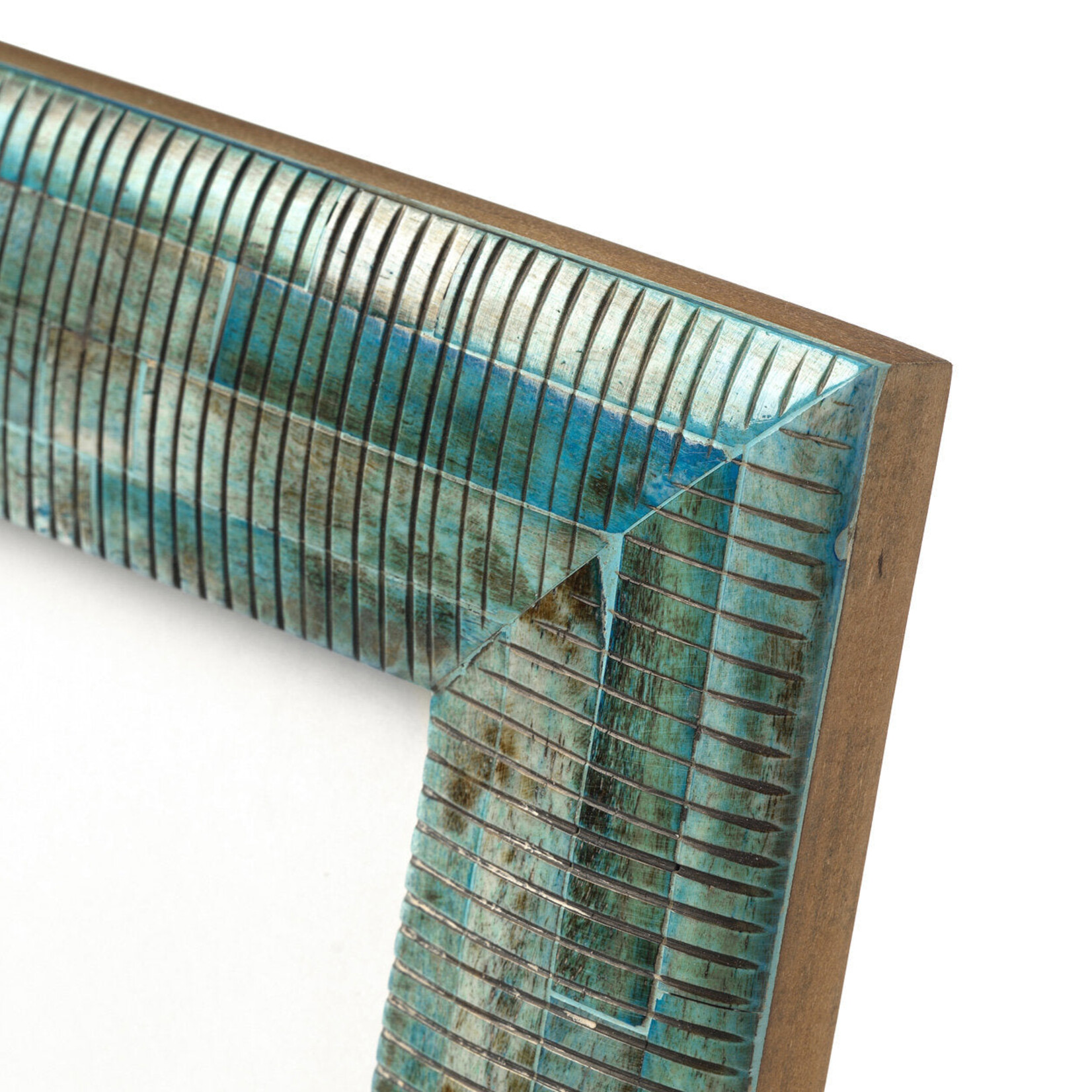 Bazar Bizar Antwerp The Ocean Ripple Frame - Turquoise - 10x15
