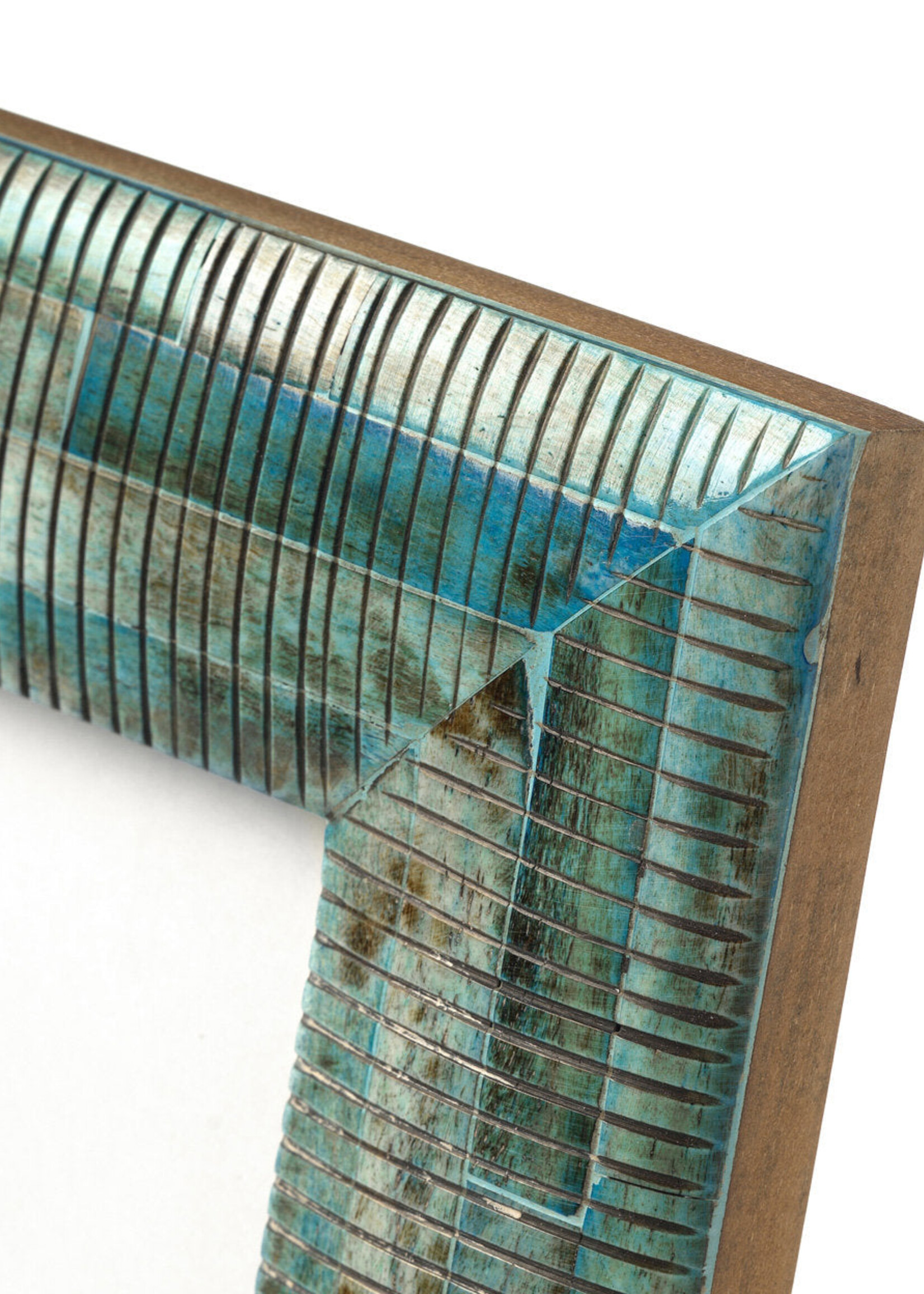 Bazar Bizar Antwerp The Ocean Ripple Frame - Turquoise - 10x15