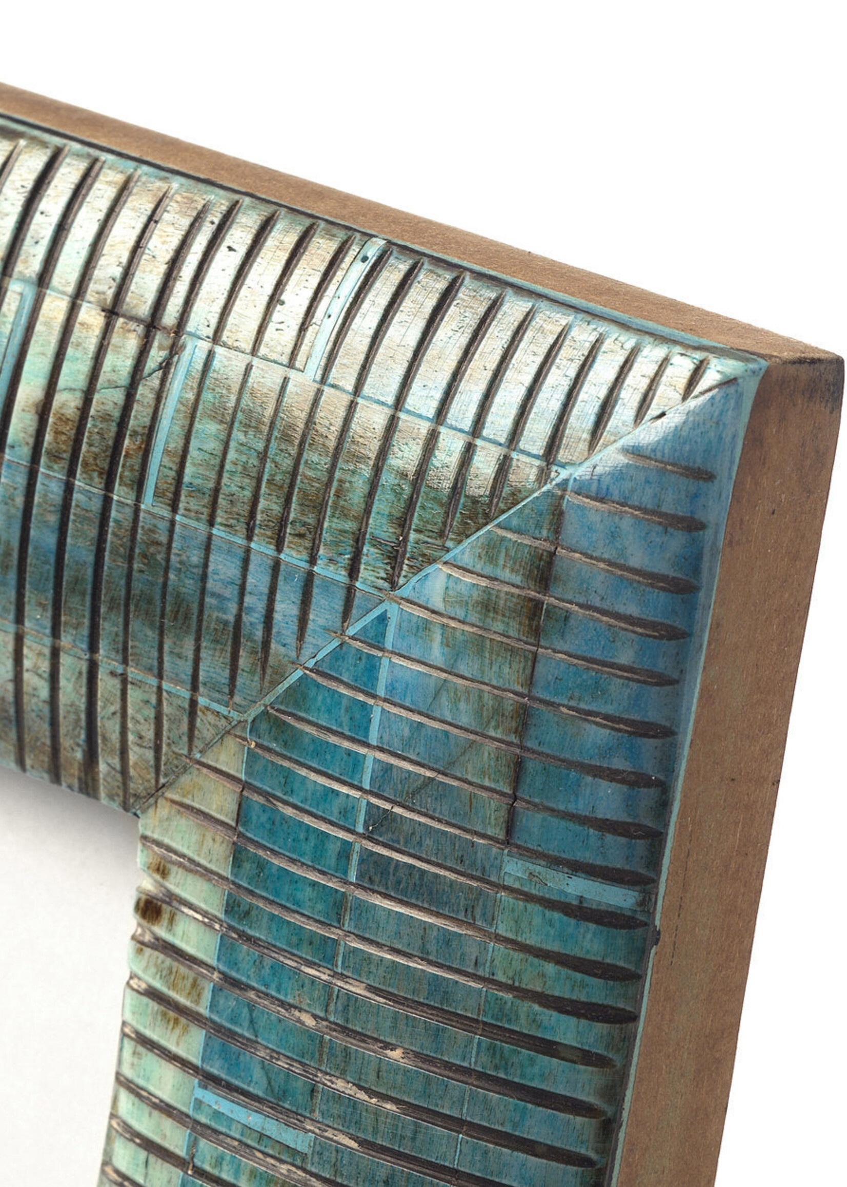 Bazar Bizar Antwerp The Ocean Ripple Frame - Turquoise - 10x10