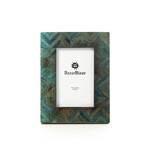 Bazar Bizar Antwerp The Drift Bleu Mosaic Frame - 10x15
