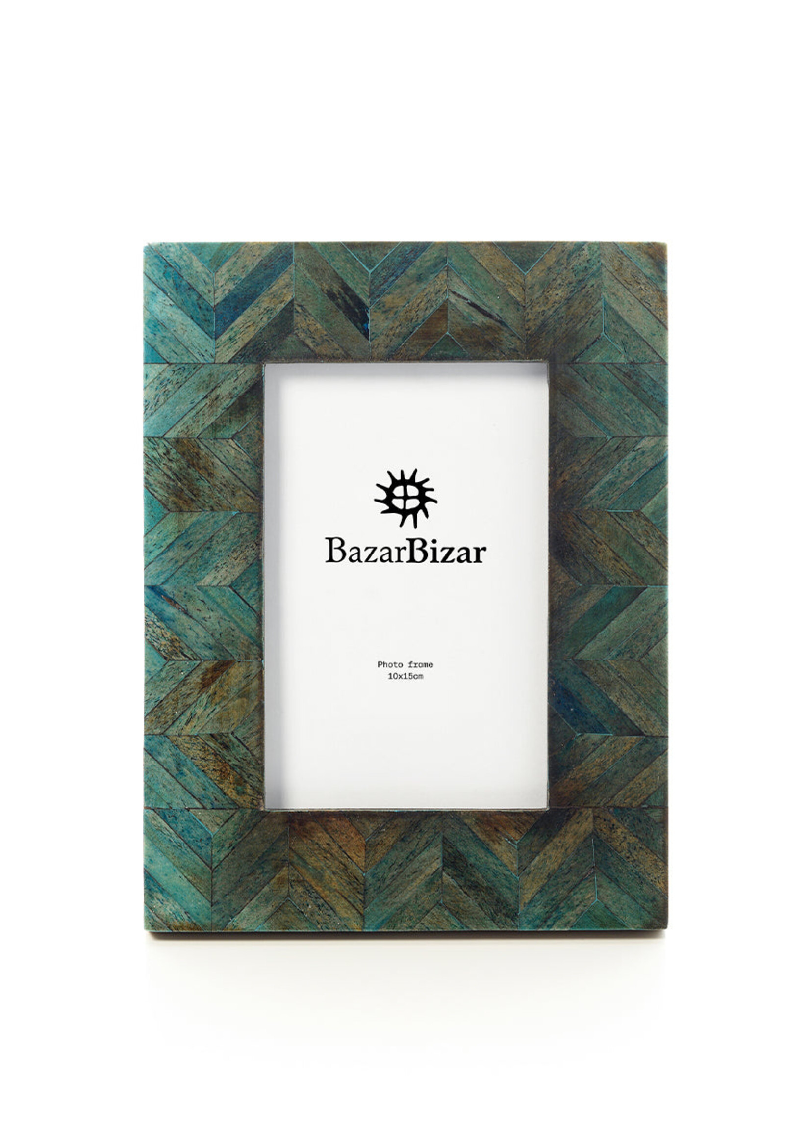 Bazar Bizar Antwerp The Drift Bleu Mosaic Frame - 10x15