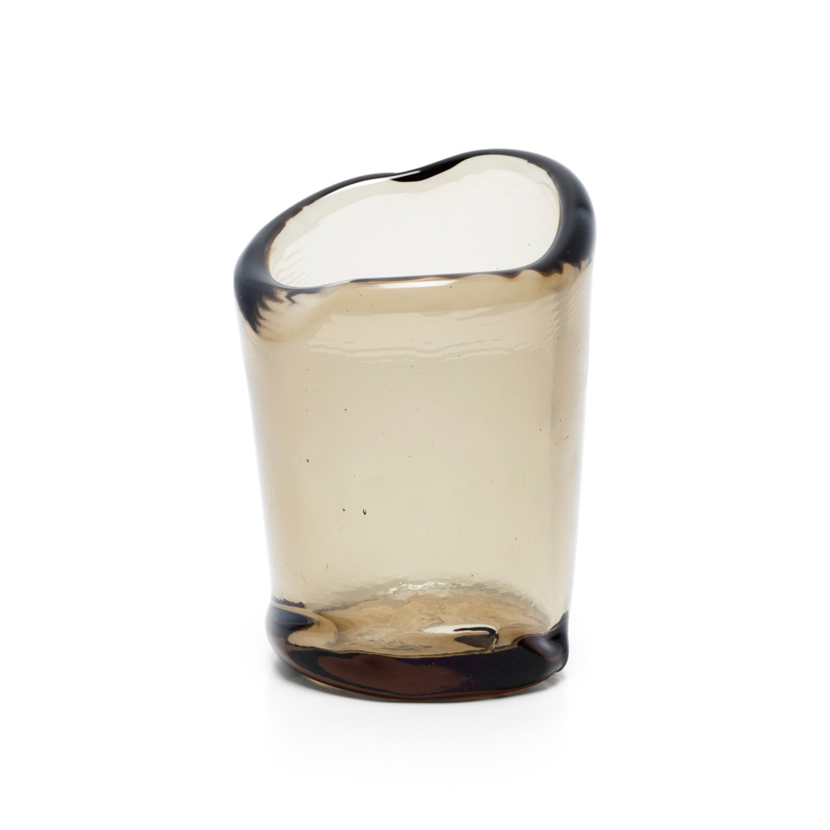 Bazar Bizar Antwerp The Nocturne Candle Holder - Charcoal - L