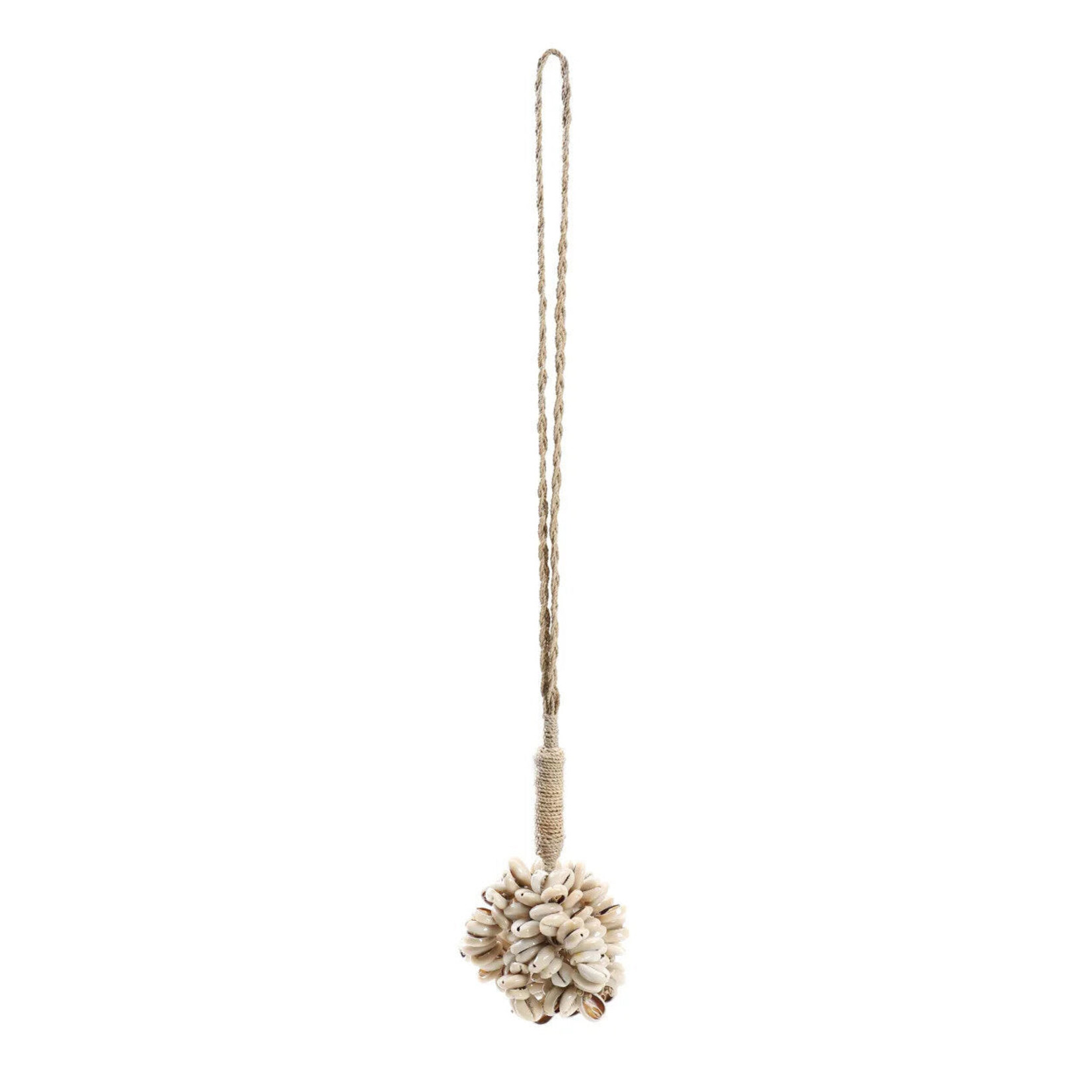 Bazar Bizar Antwerp The Door Shell Cowrie Tassel - Natural