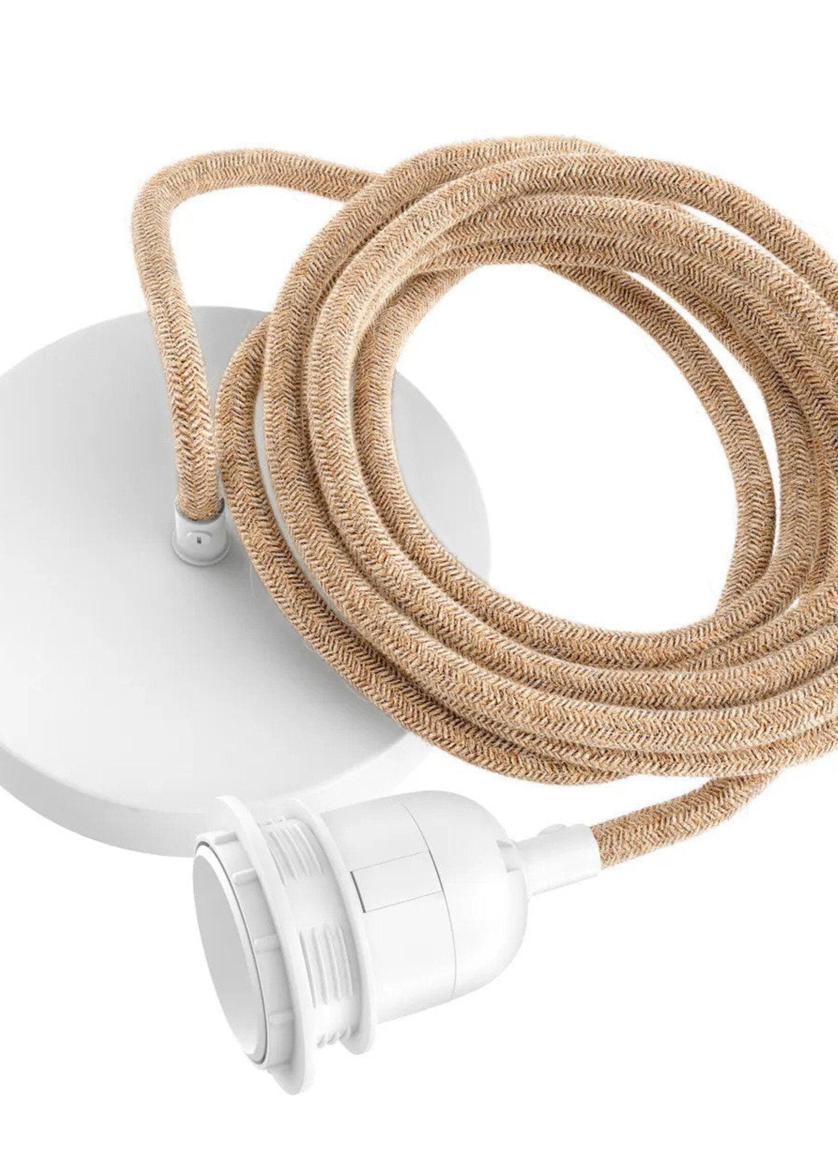 Bazar Bizar Antwerp Fitting Lamps Ceiling - Natural White - 1 Fitting