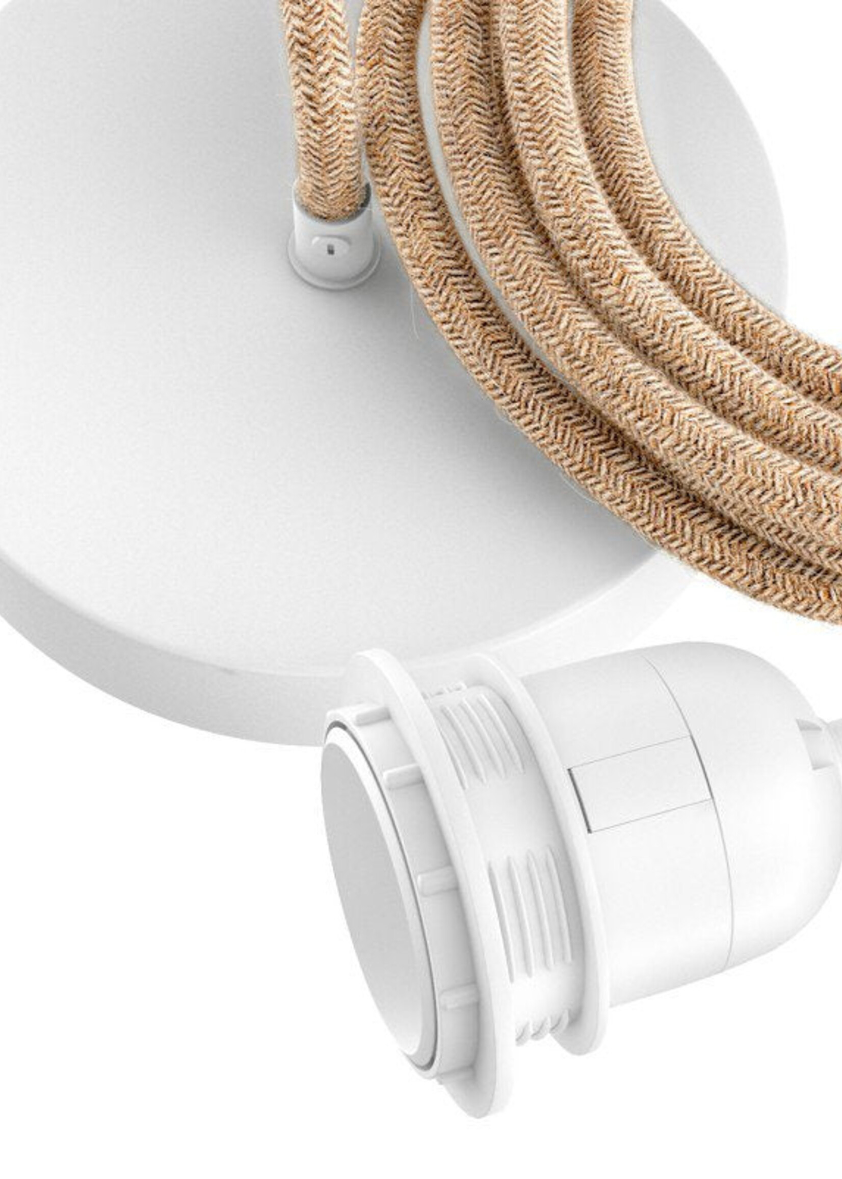 Bazar Bizar Antwerp Fitting Lamps Ceiling - Natural White - 1 Fitting