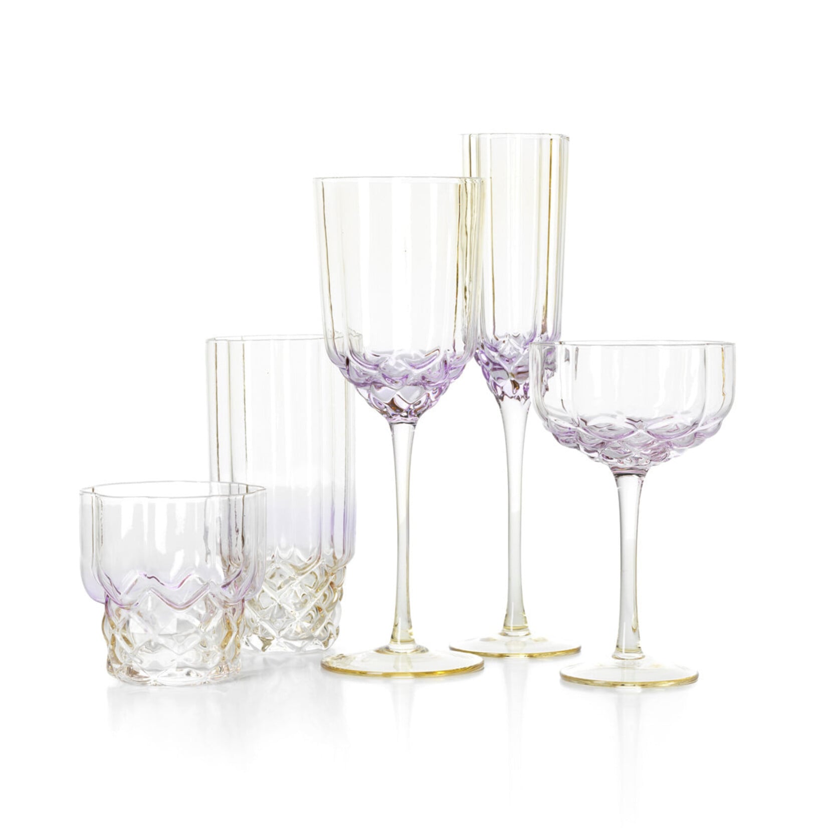 Bazar Bizar Antwerp The Pink Blush Cocktail Coupe - Pink