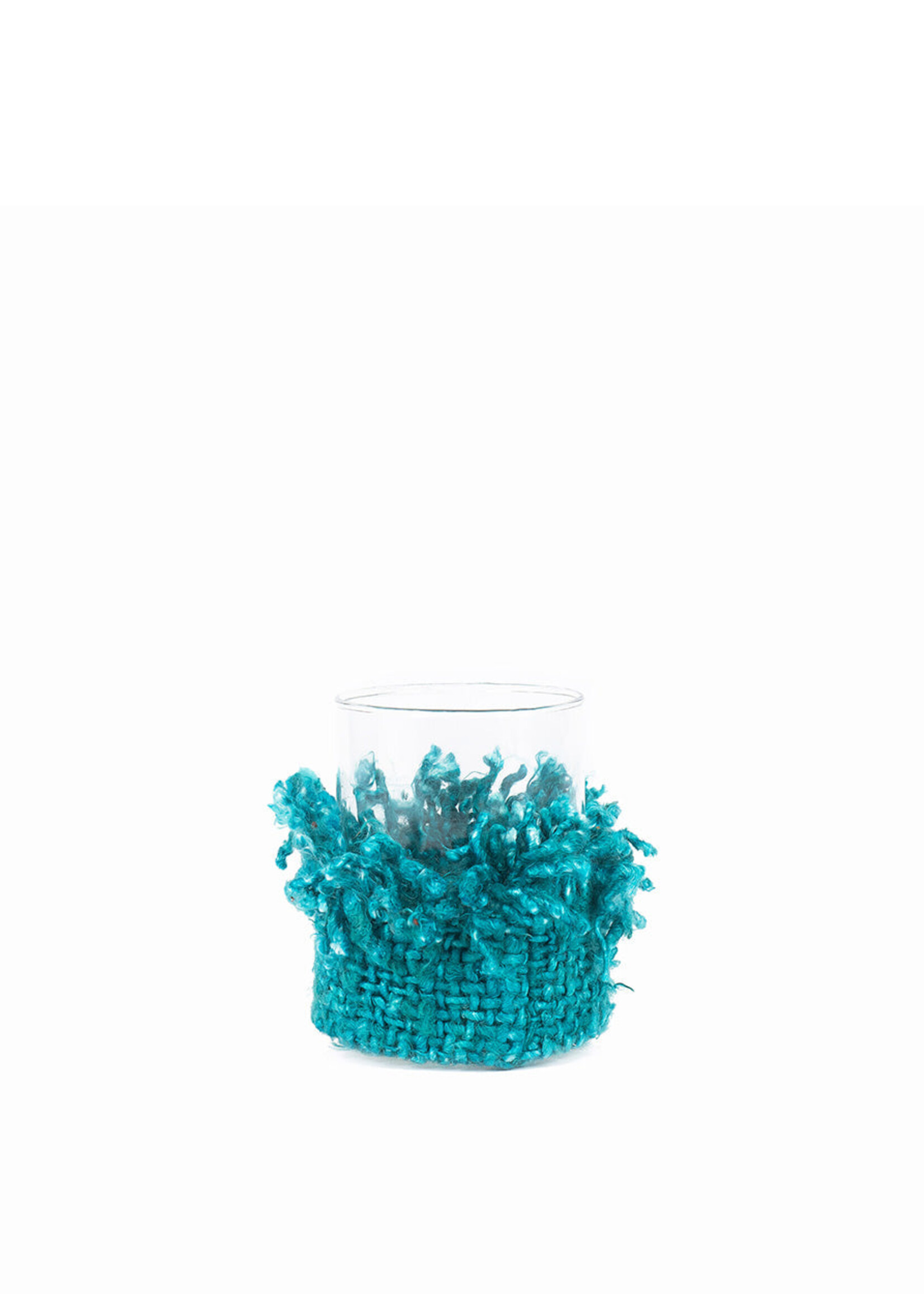 Bazar Bizar Antwerp The Oh My Gee Candle Holder - Aqua - M