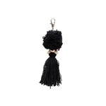 Bazar Bizar Antwerp The Pompom Keychain - Black