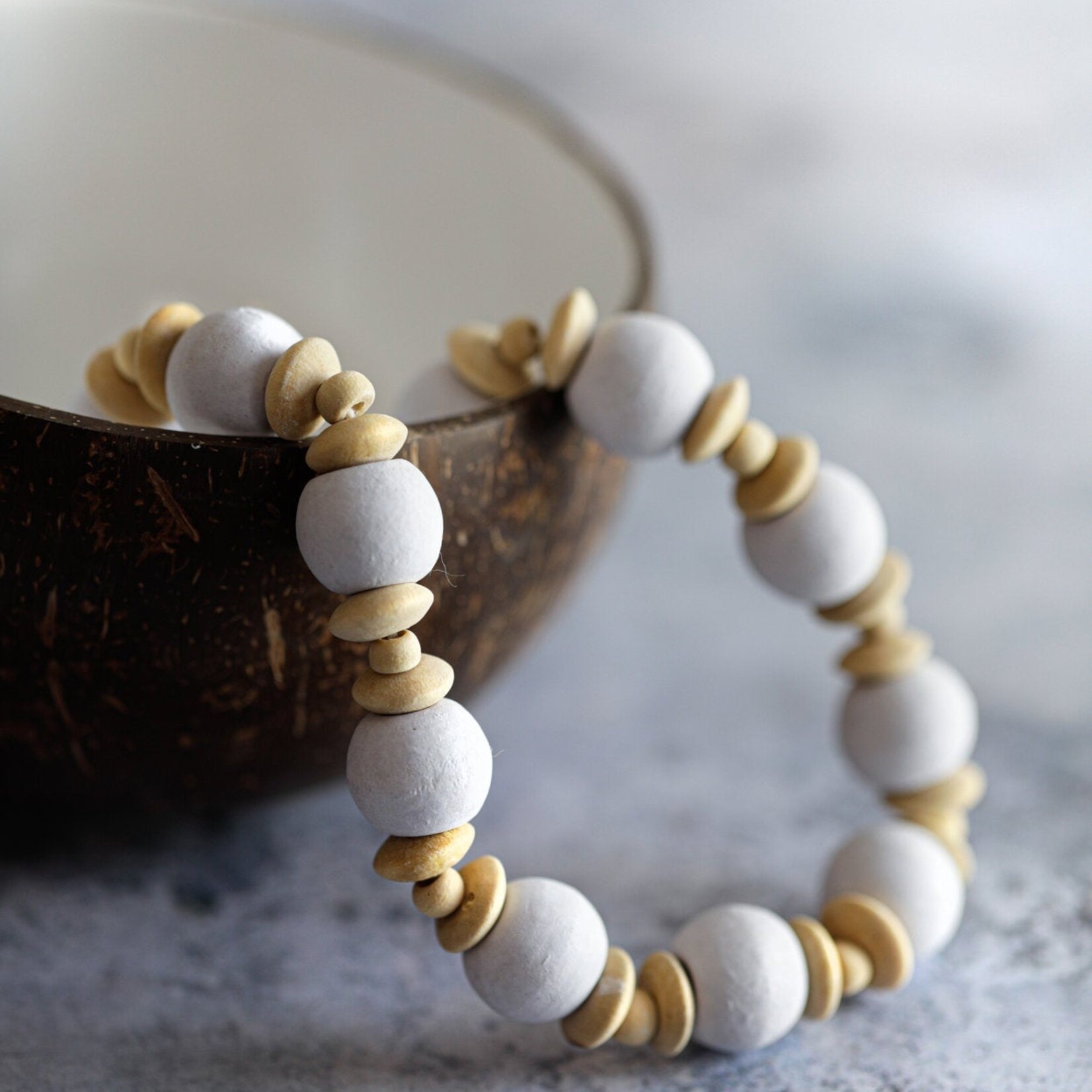 Bazar Bizar Antwerp The Canggu Necklace - Natural White