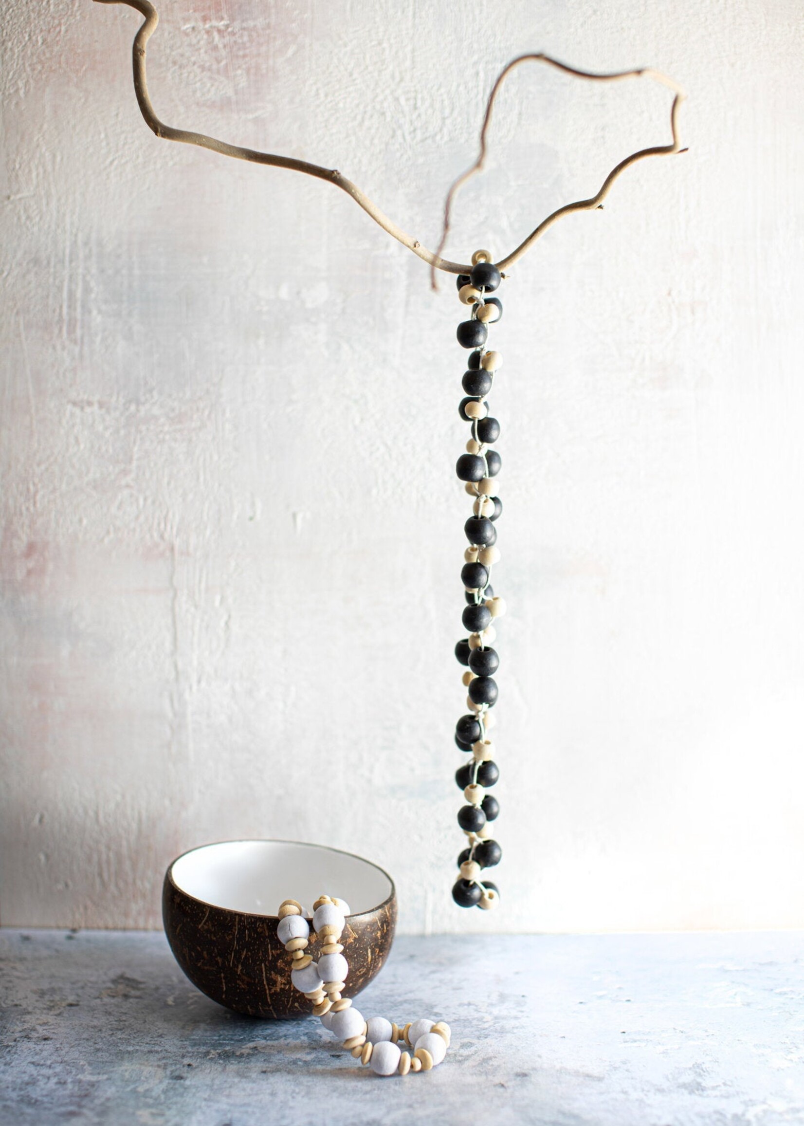 Bazar Bizar Antwerp The Canggu Necklace - Natural Black
