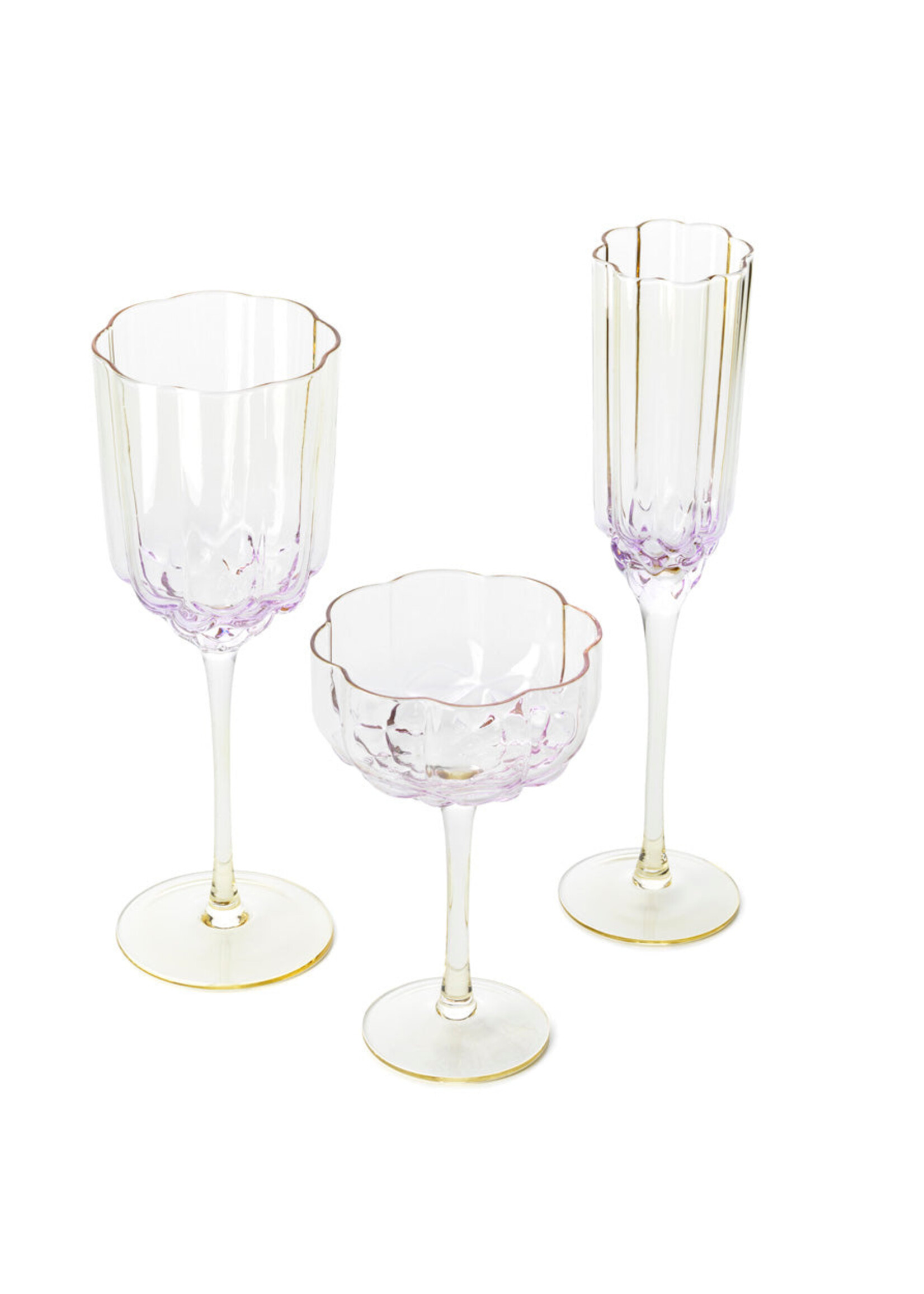 Bazar Bizar Antwerp The Pink Blush Cocktail Coupe - Pink